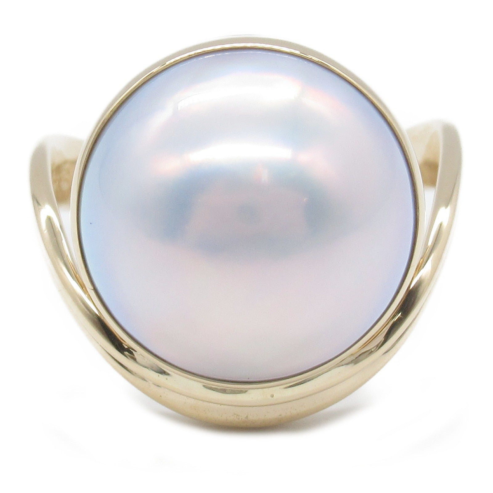 Tasaki Mabe Pearl K14 Ring