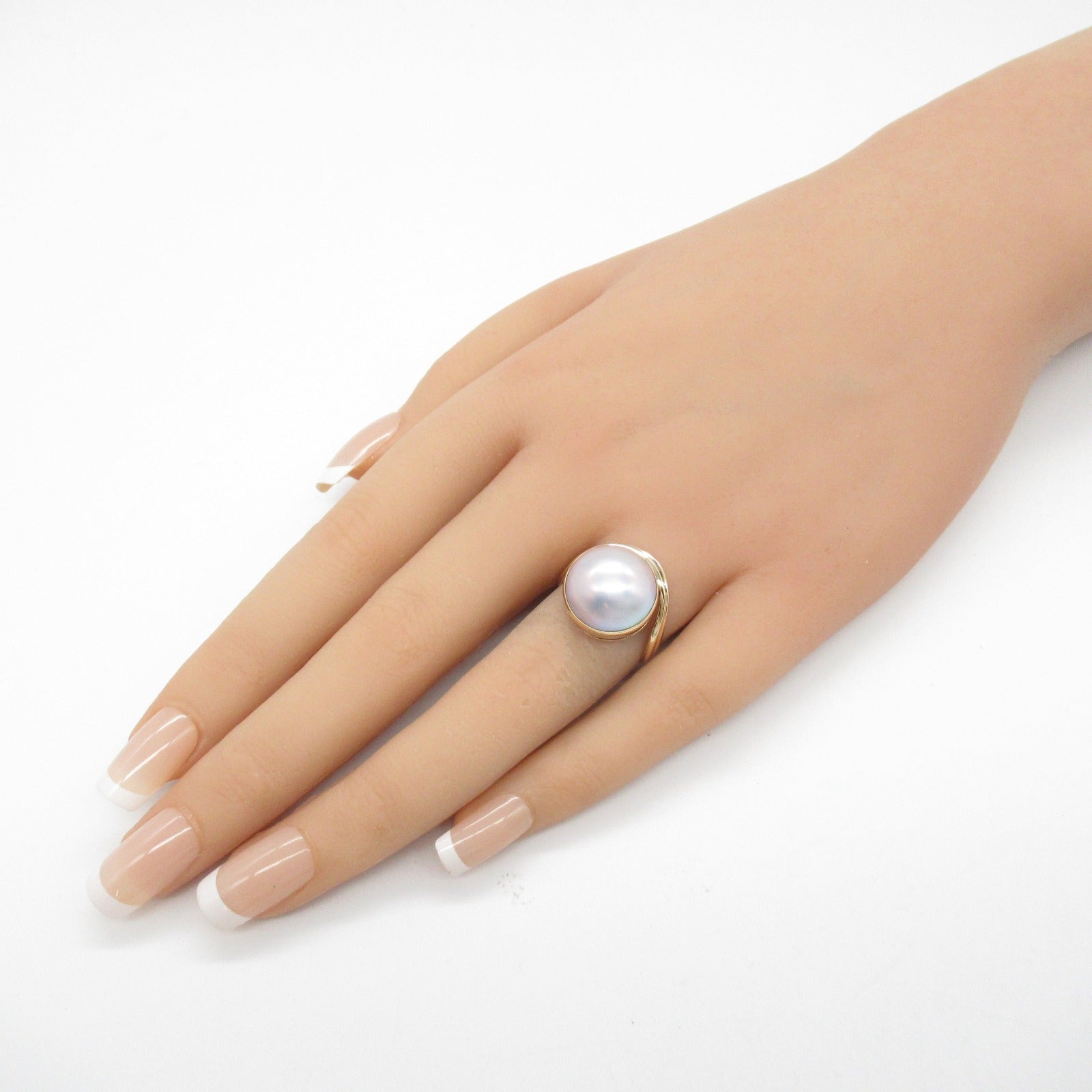 Tasaki Mabe Pearl K14 Ring