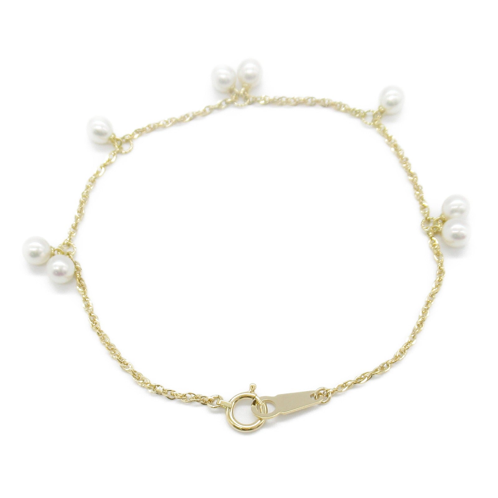 Tasaki Pearl Bracelet K18 Yellow Gold