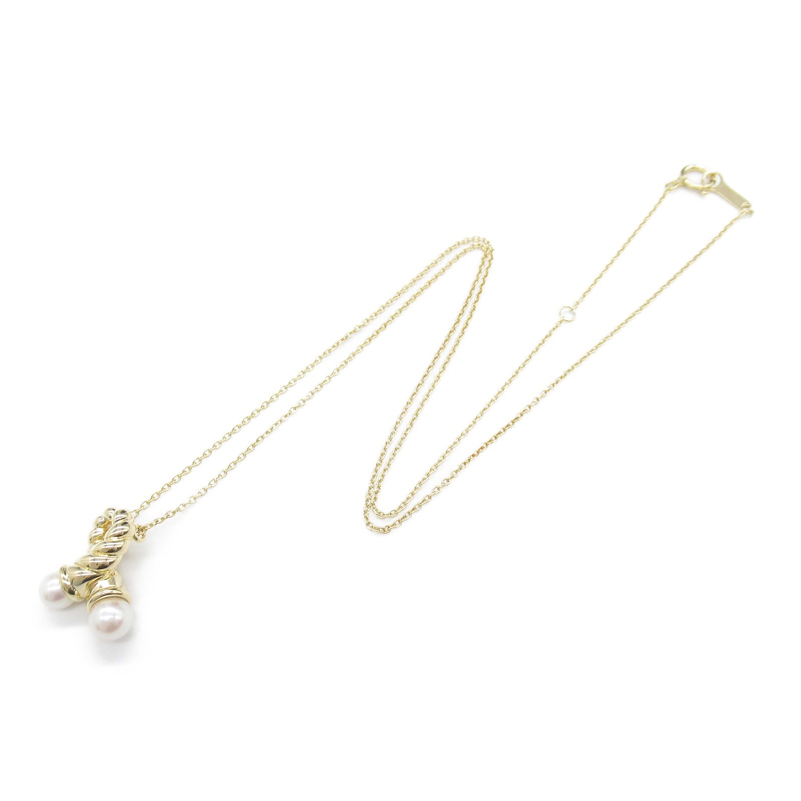 Tasaki Pearl Necklace K18 Yellow Gold