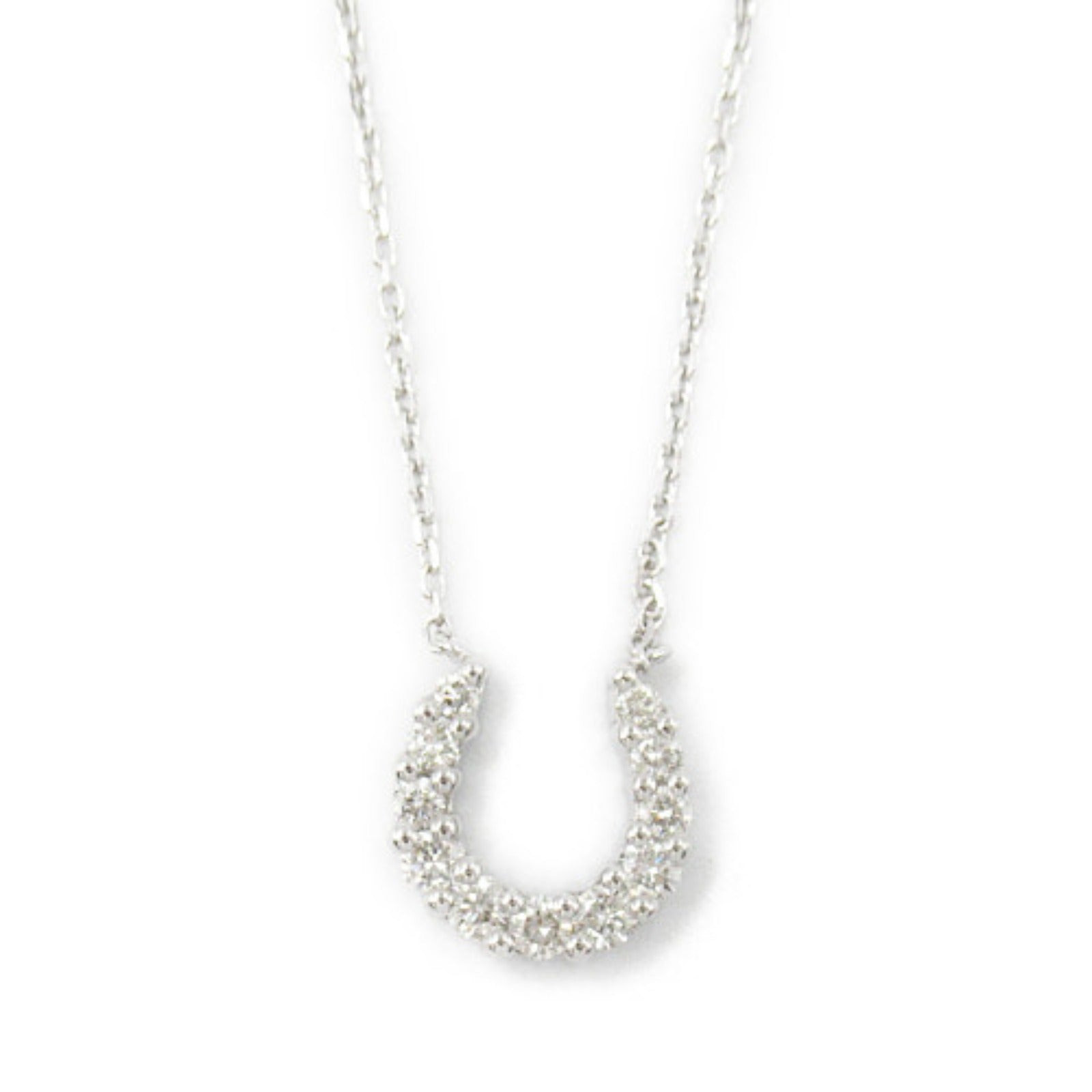 4℃ Diamond Necklace K18WG White Gold