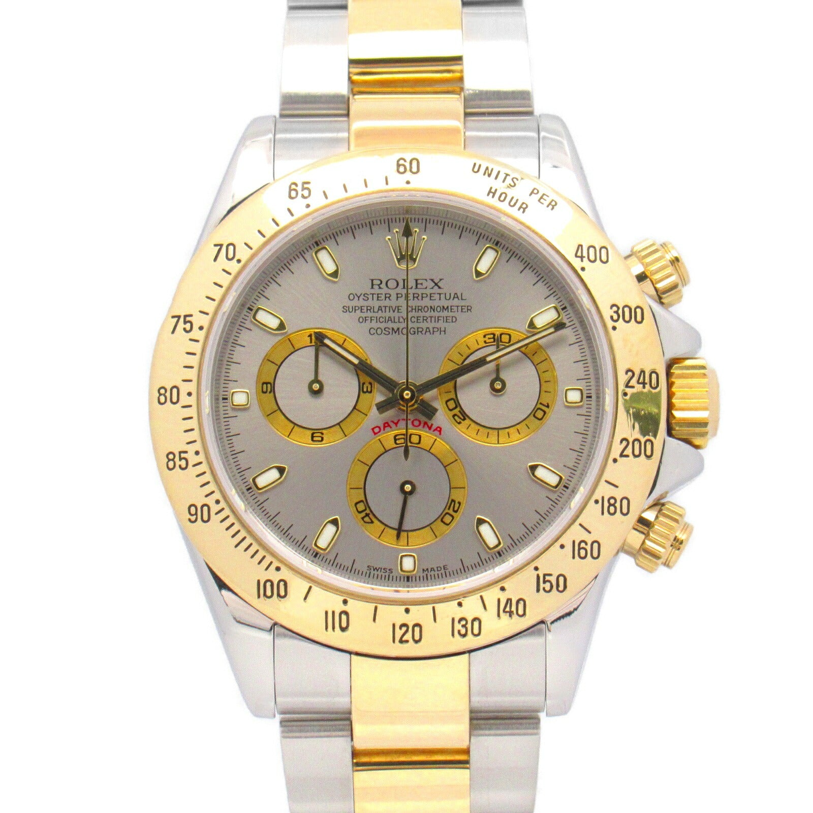 Rolex Daytona 116523 Yellow Gold Stainless Steel Watch