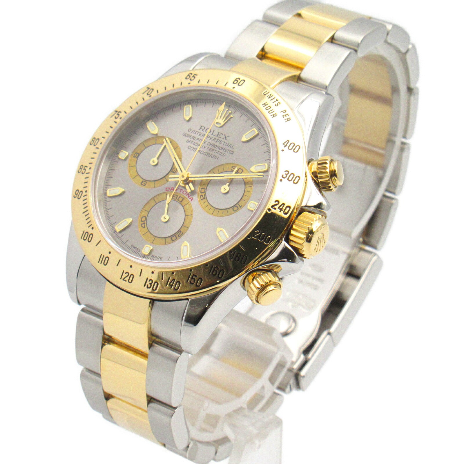 Rolex Daytona 116523 Yellow Gold Stainless Steel Watch