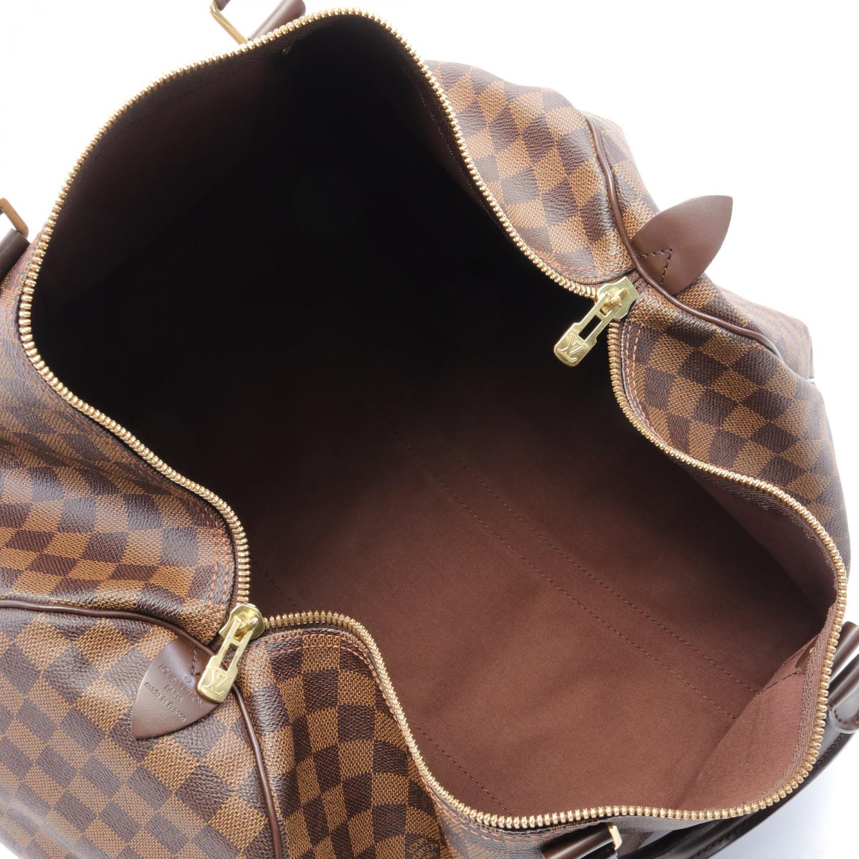 Louis Vuitton Keepall 50 Boston Bag Damier Brown