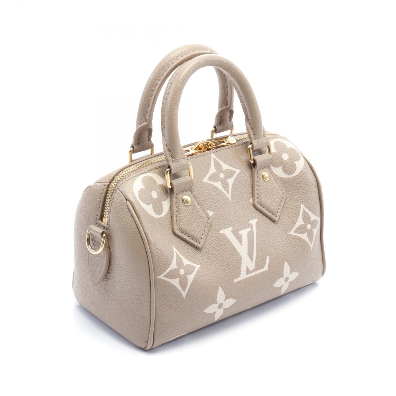 Louis Vuitton Speedy Bandouliere 20 Monogram Empreinte Handbag