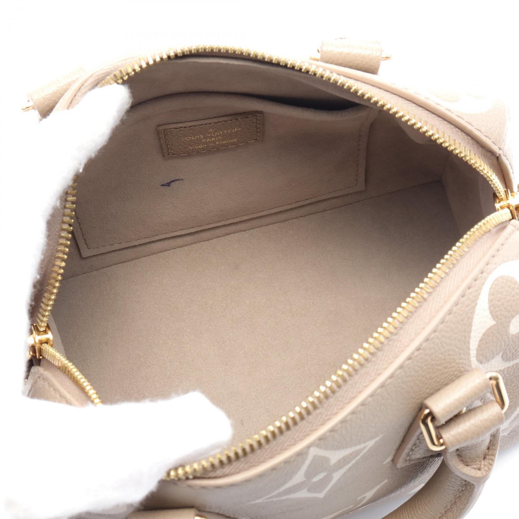 Louis Vuitton Speedy Bandouliere 20 Monogram Empreinte Handbag