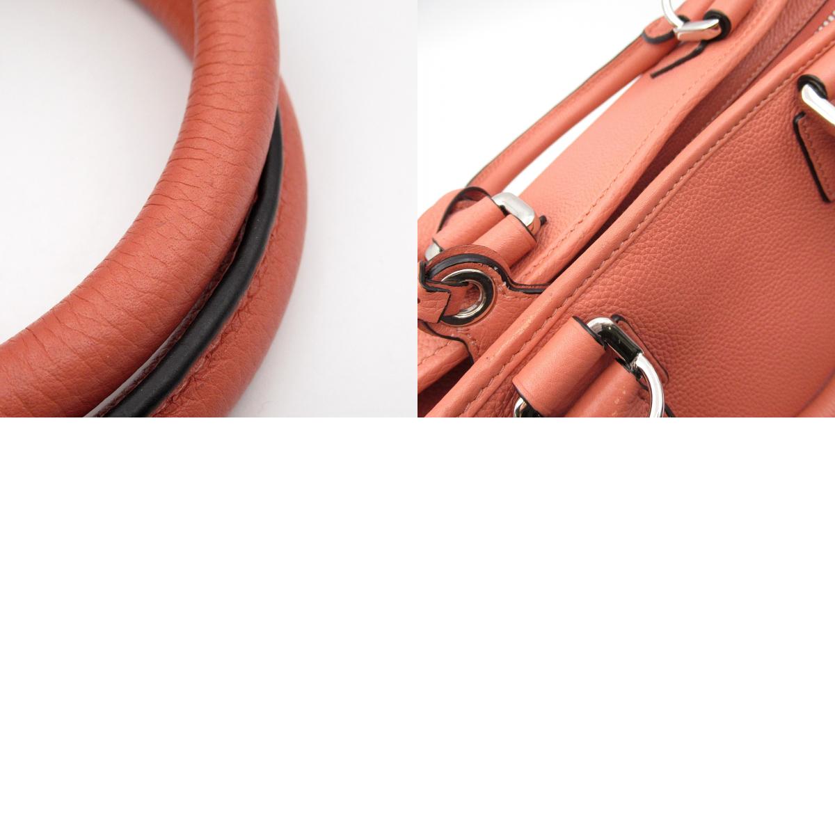 Loewe Leather Amazona 28 Handbag Orange