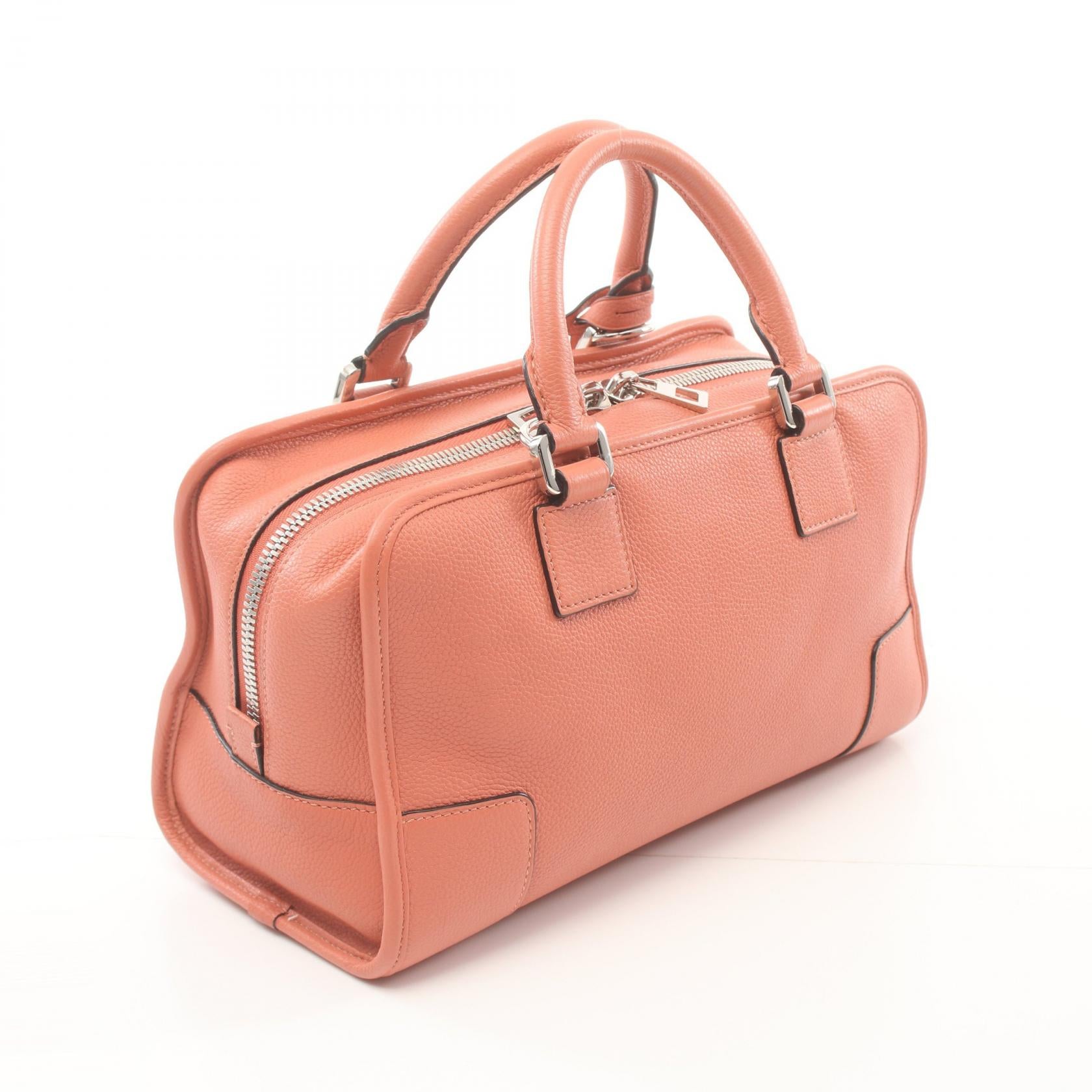 Loewe Leather Amazona 28 Handbag Orange