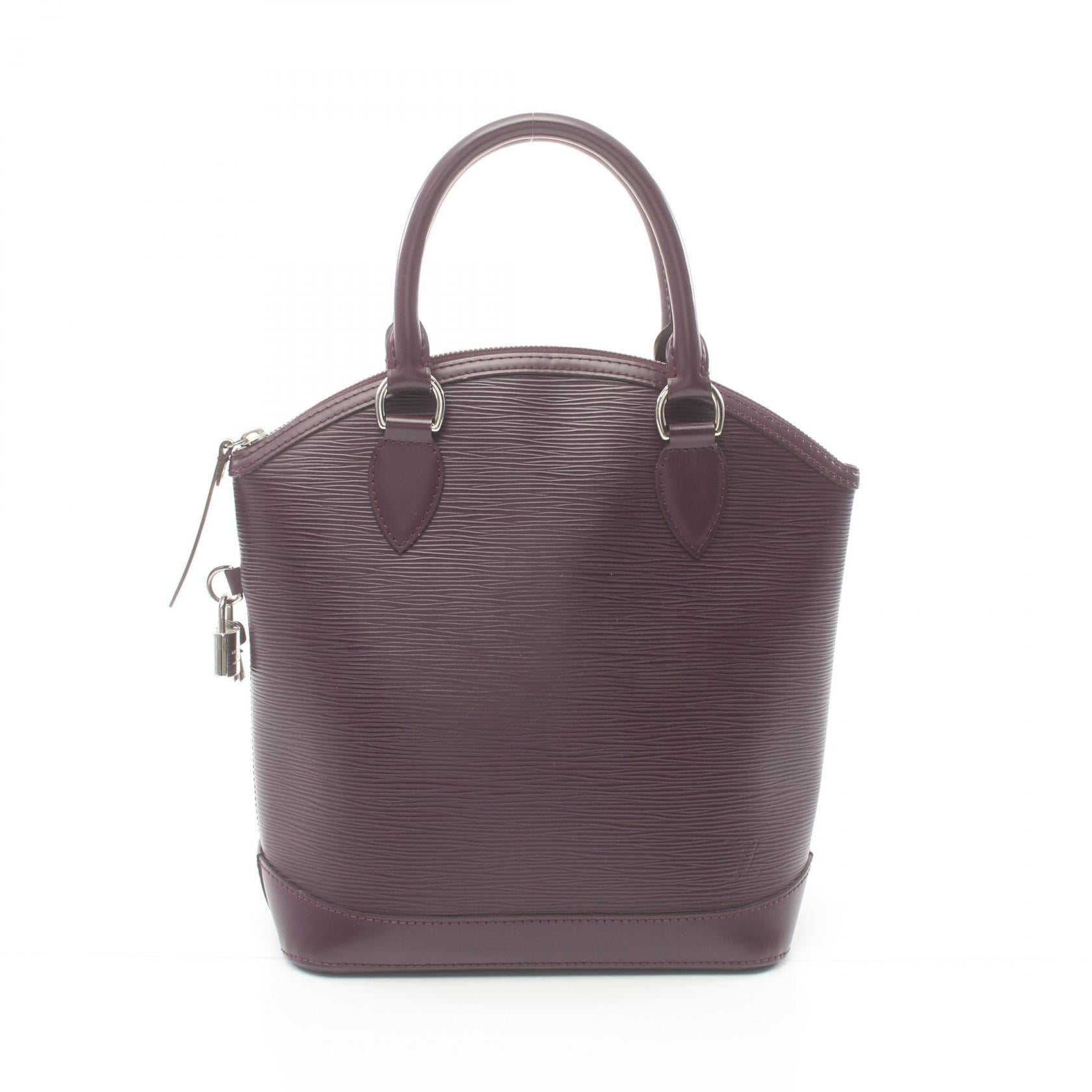 Louis Vuitton Lockit PM Epi Cassis Leather Handbag