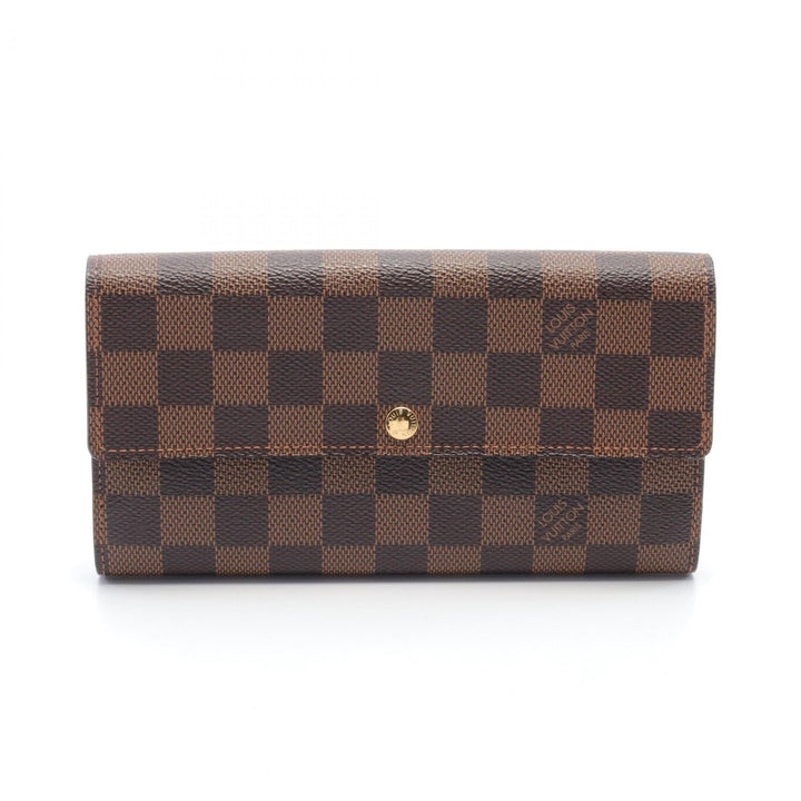 Louis Vuitton Damier Leather Long Wallet N61734