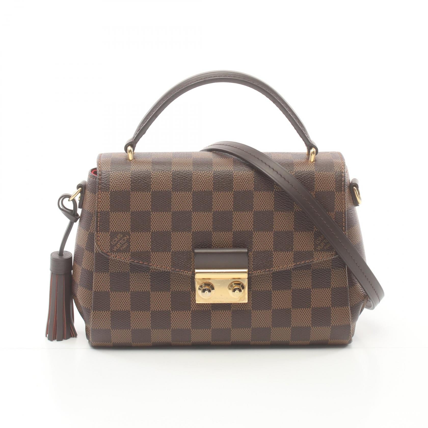 Louis Vuitton Damier Ebene Croisette Handbag N53000