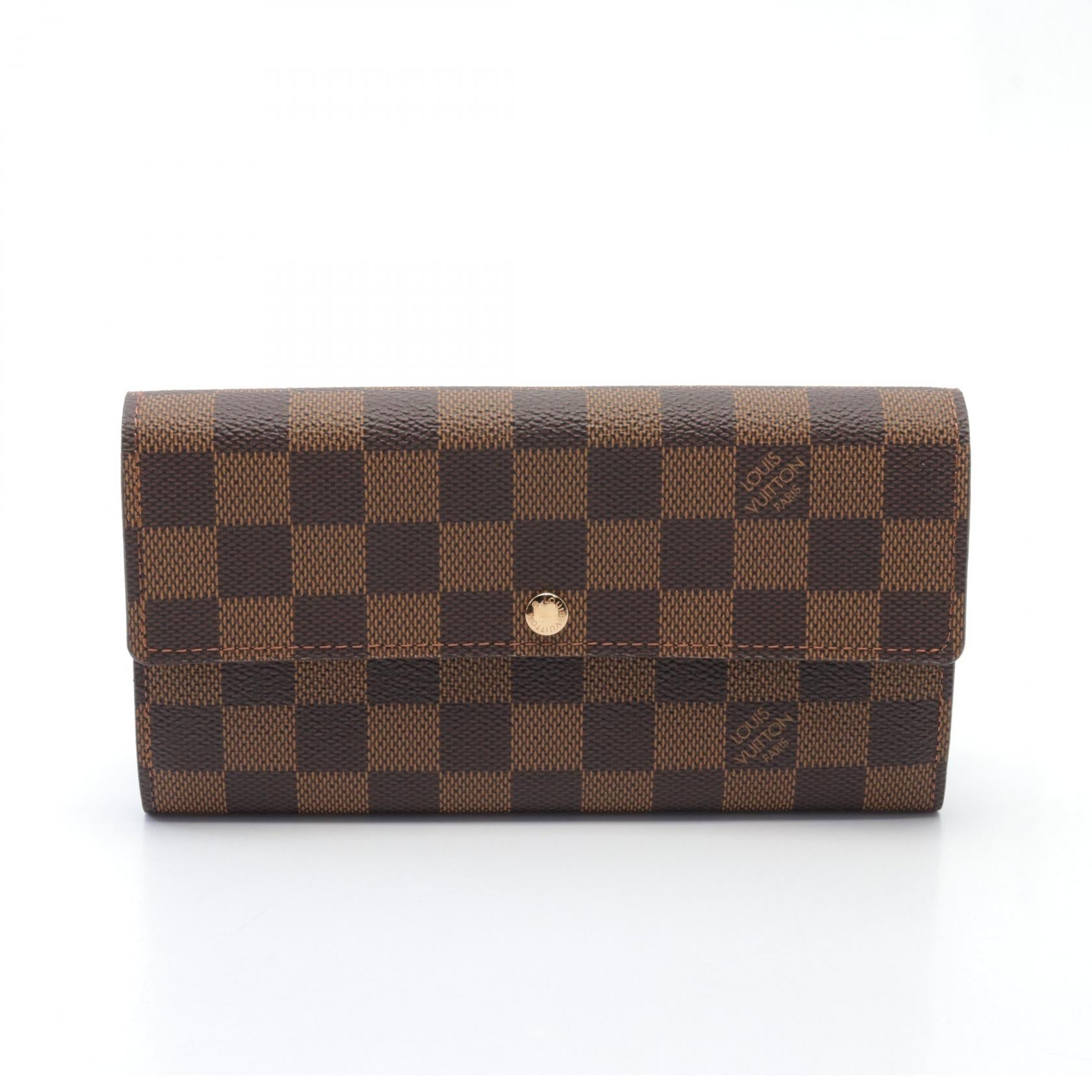 Louis Vuitton Damier Ebene Wallet N61734