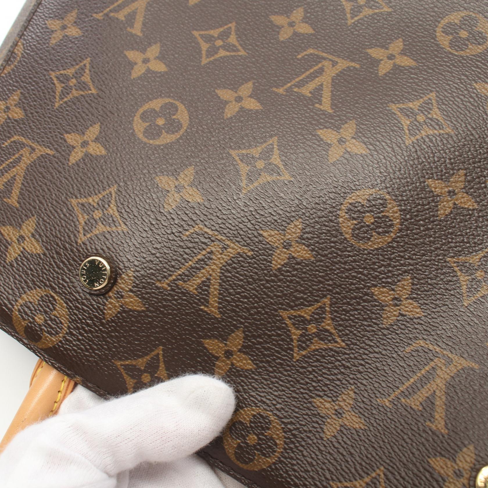 Louis Vuitton Montaigne GM Tote Bag Brown M41067