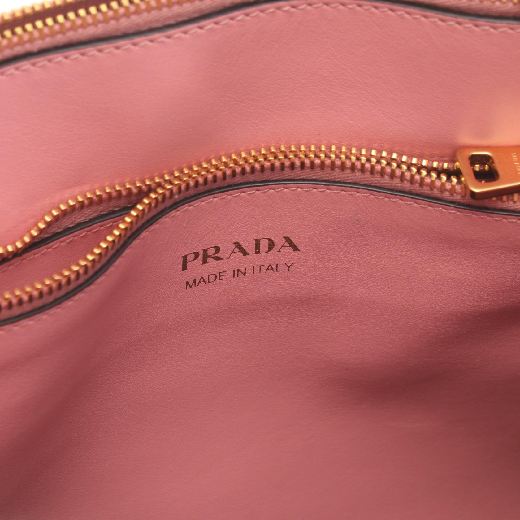 Prada Saffiano City Leather Handbag 1BA103