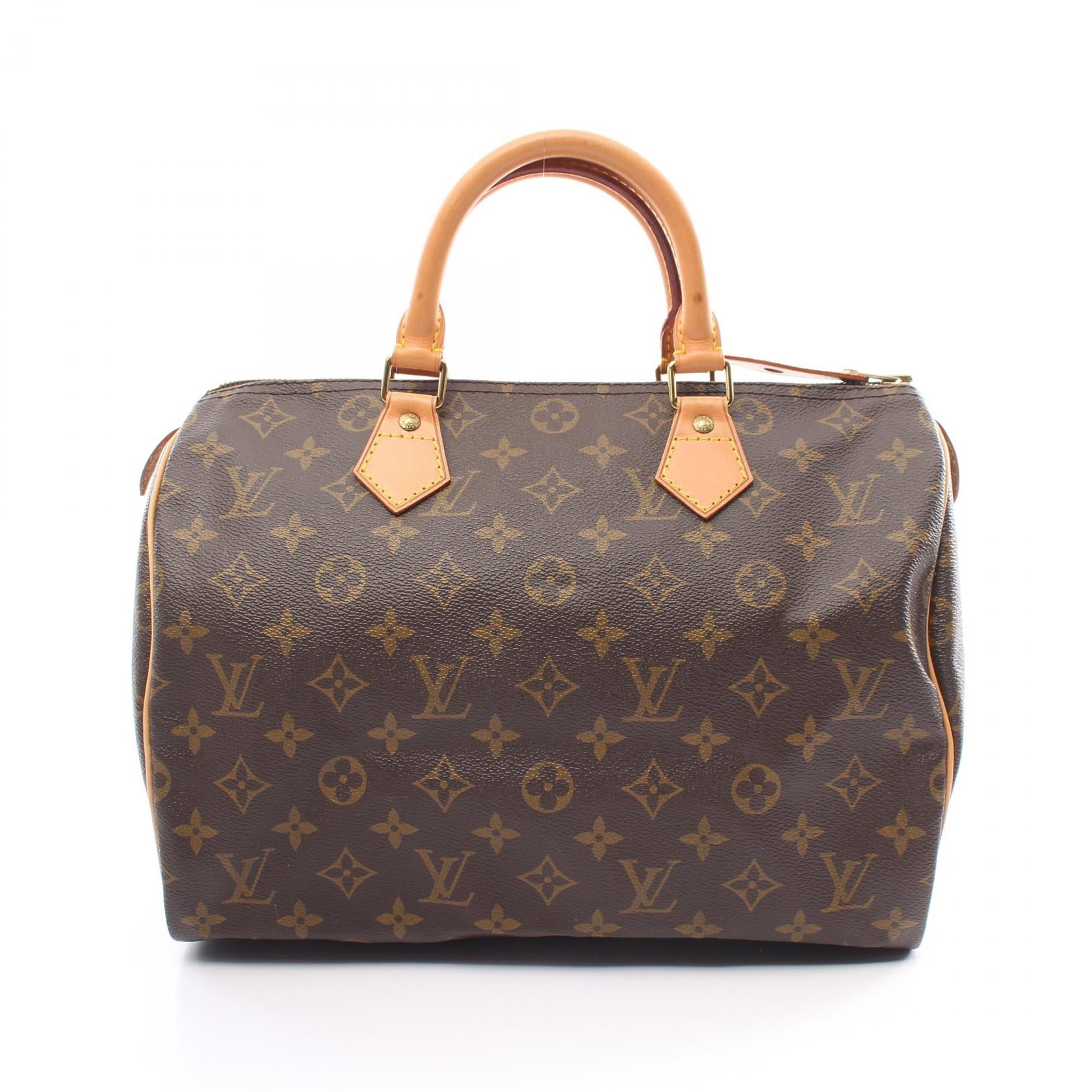 Louis Vuitton Speedy 30 Canvas Handbag M41526 in Very Good Condition