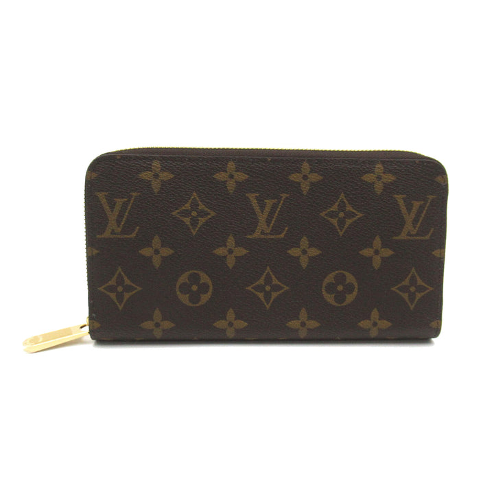 Louis Vuitton Zippy Wallet Canvas Long Wallet M42616 in Excellent Condition