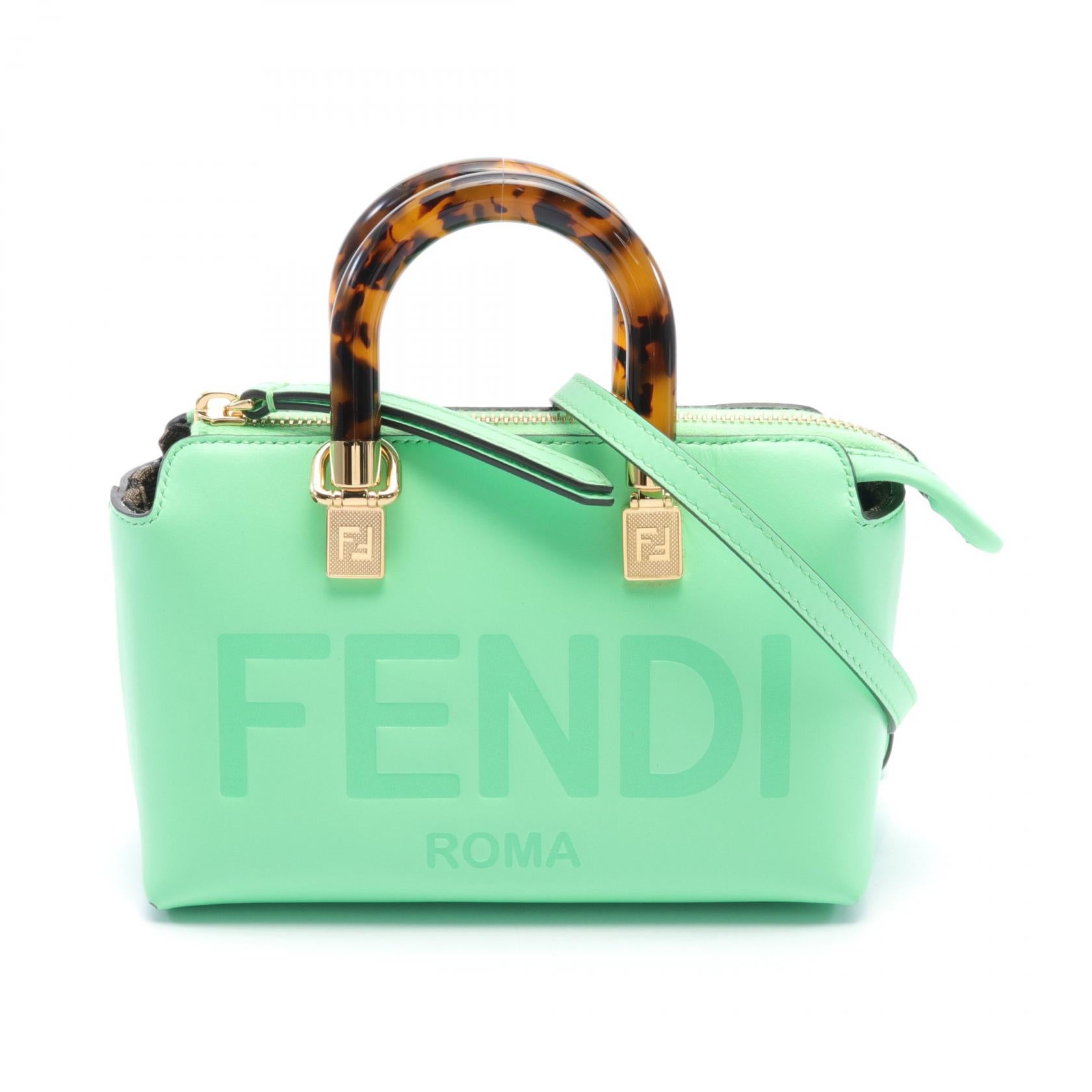 Fendi Mini By The Way Leather Handbag 8BS067