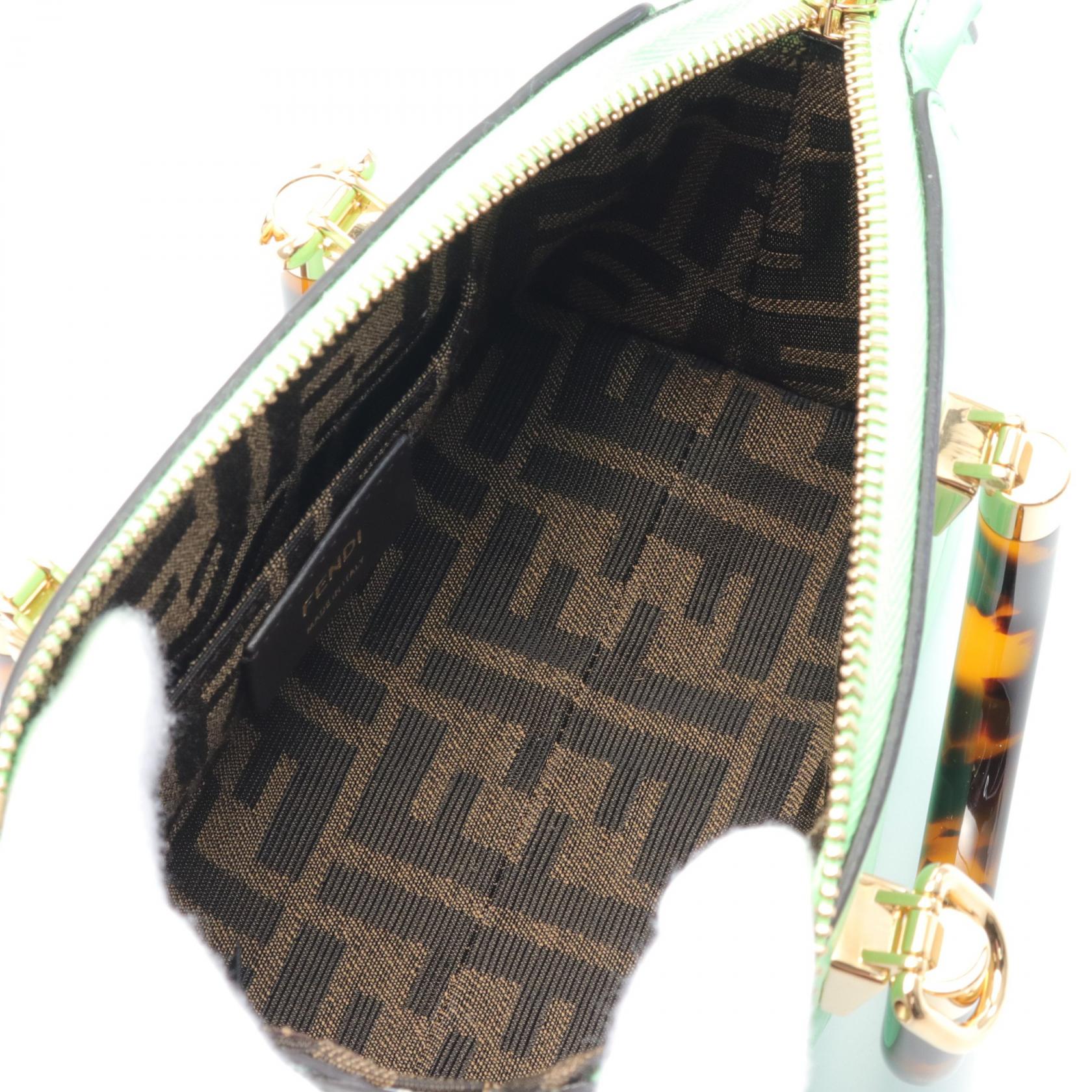 Fendi Mini By The Way Leather Handbag 8BS067