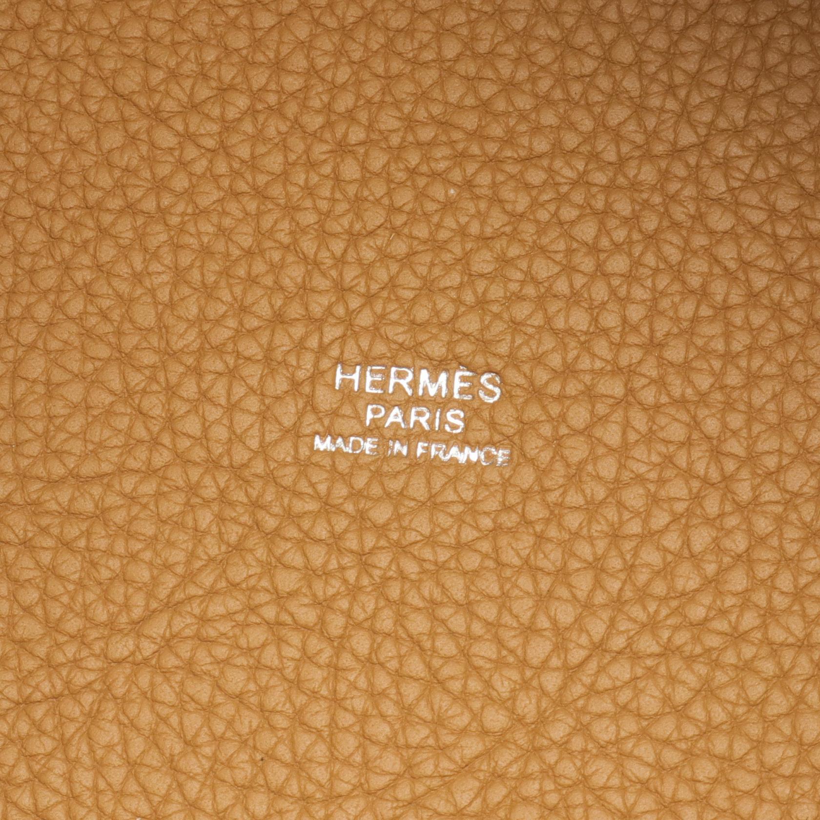 Hermes Picotin Lock MM Handbag Brown