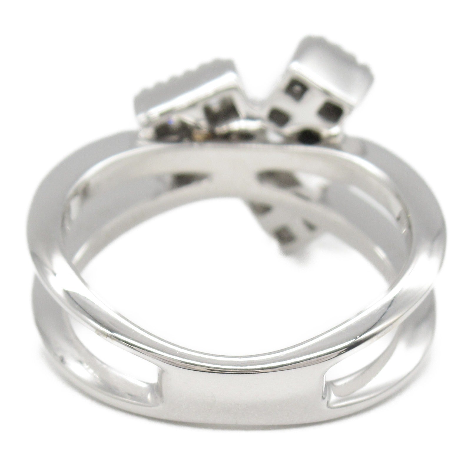 K18WG White Gold Diamond Ring