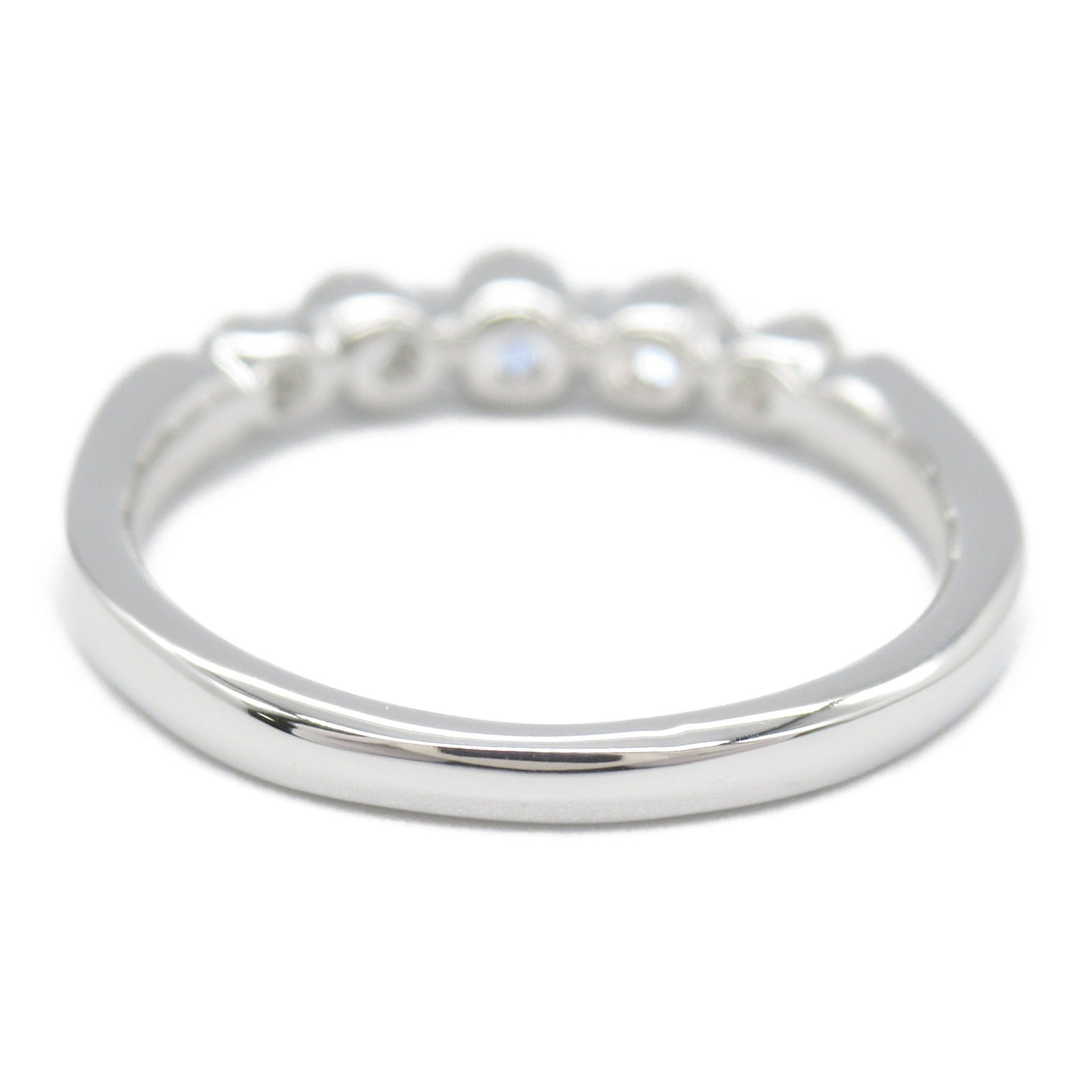 K18WG White Gold Diamond Ring Jewelry