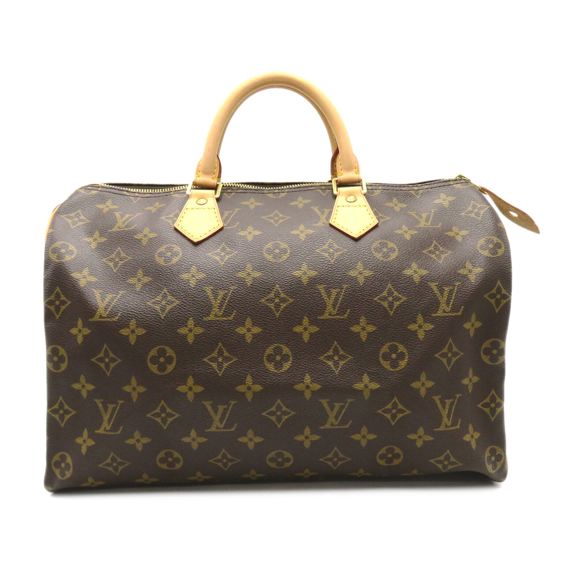 Louis Vuitton Speedy 35 Canvas Handbag M41524 in Great Condition