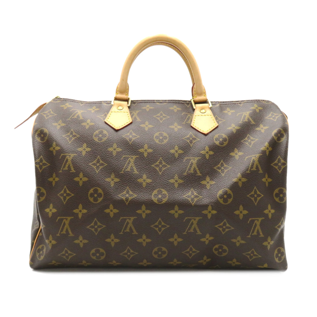 Louis Vuitton Speedy 35 Canvas Handbag M41524 in Great Condition