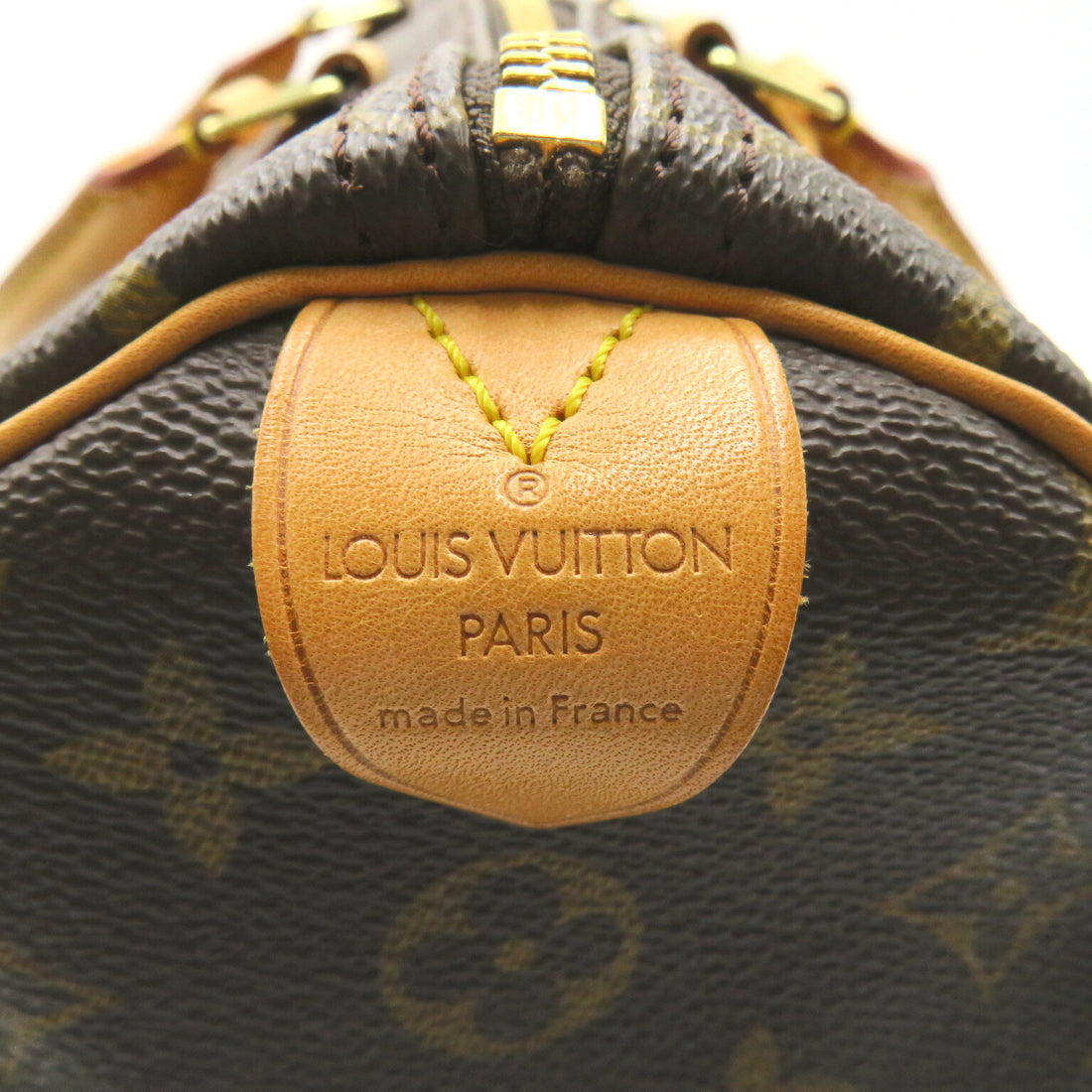 Louis Vuitton Speedy 35 Canvas Handbag M41524 in Great Condition