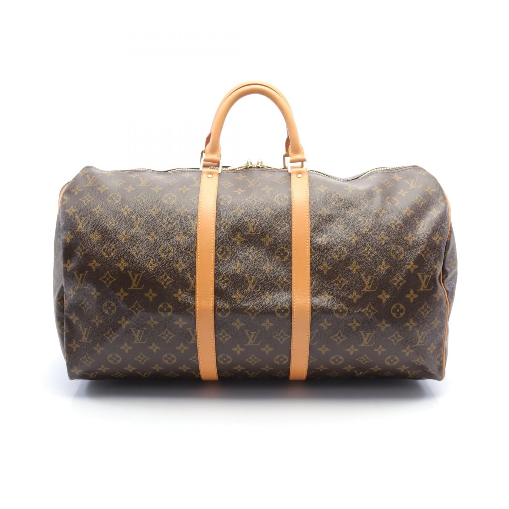 Louis Vuitton Keepall 55 Canvas Travel Bag M41424 in Great Condition