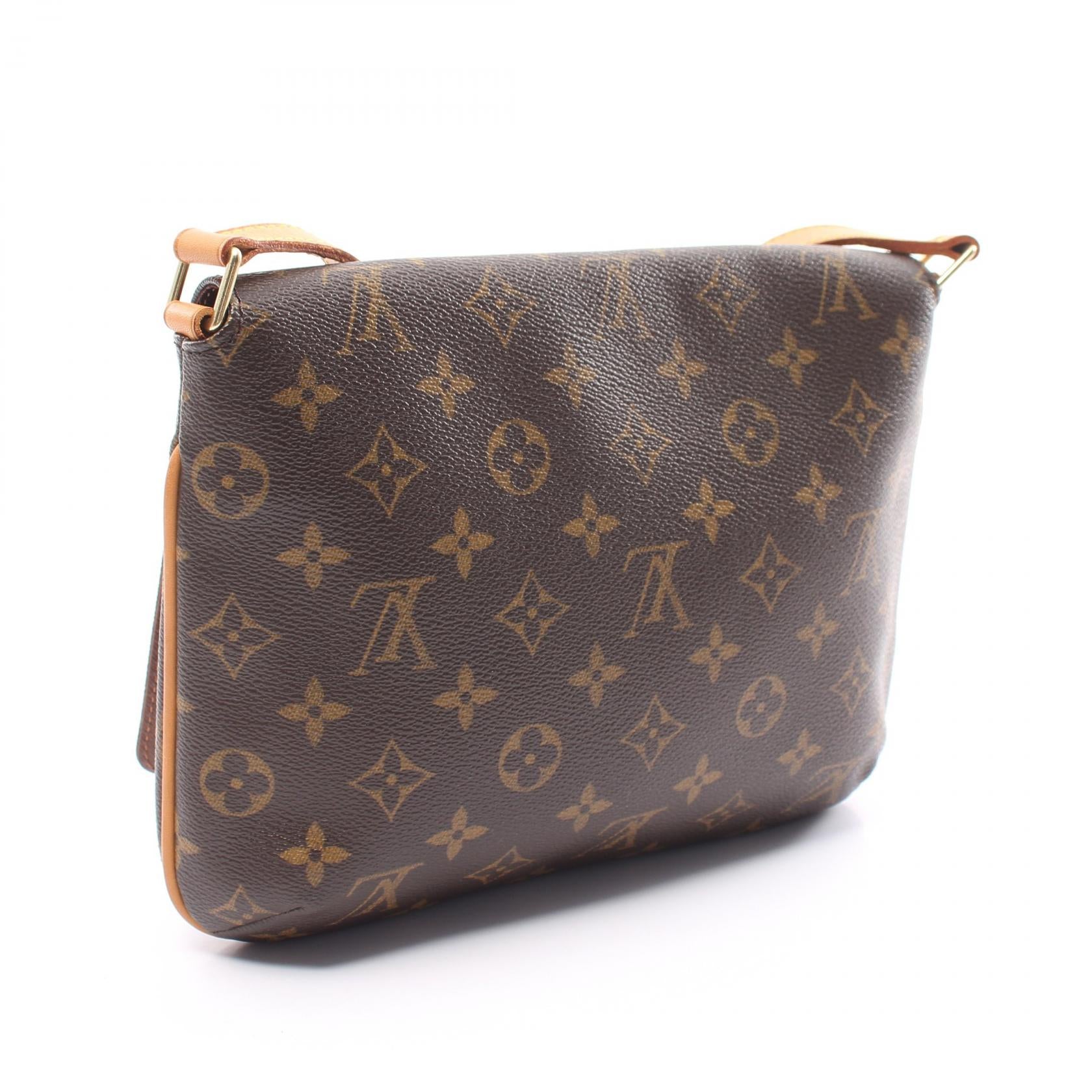 Louis Vuitton Musette Tango Long Shoulder Bag Canvas Crossbody Bag M51388 in Very Good Condition