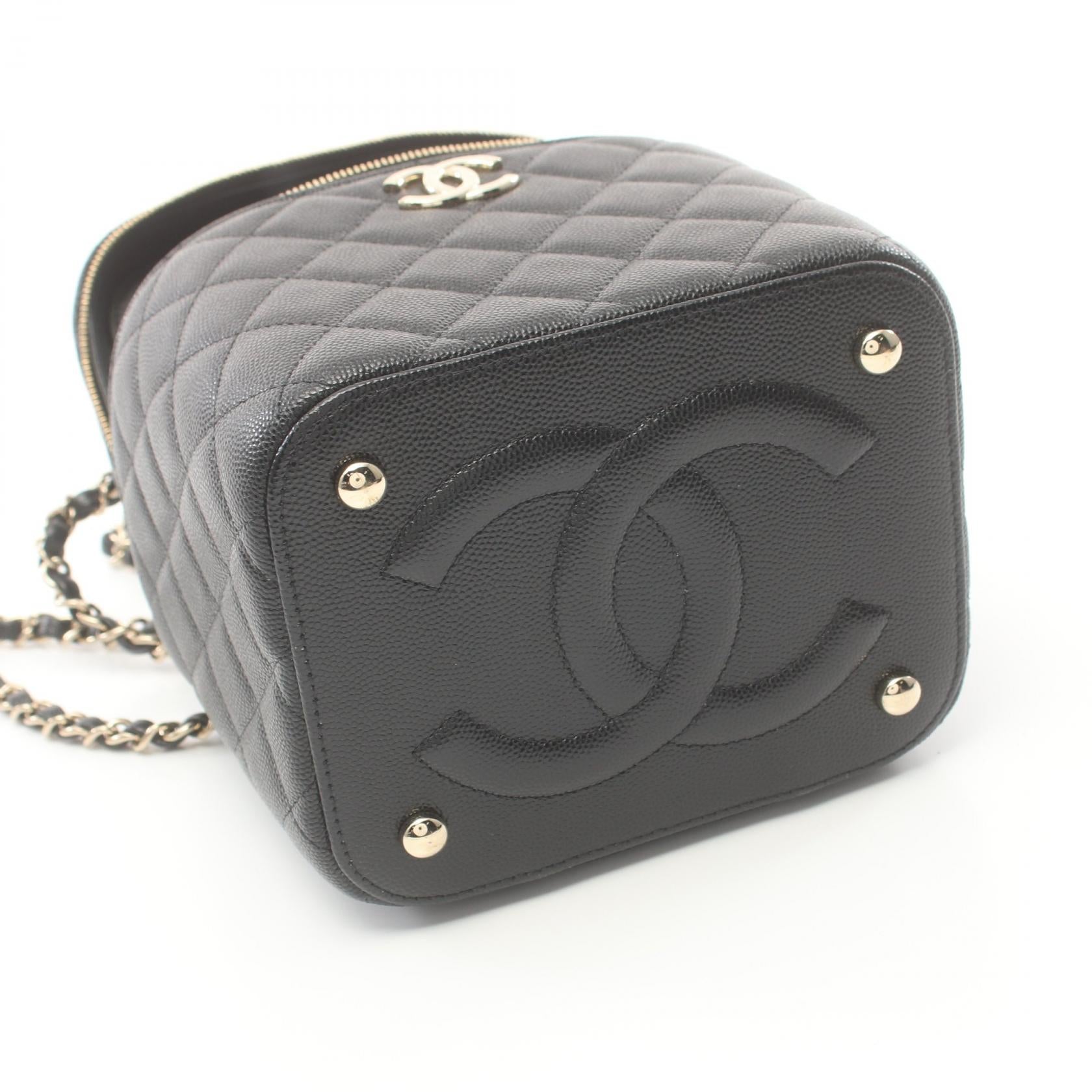 Chanel Caviar Skin Matelasse Shoulder Bag