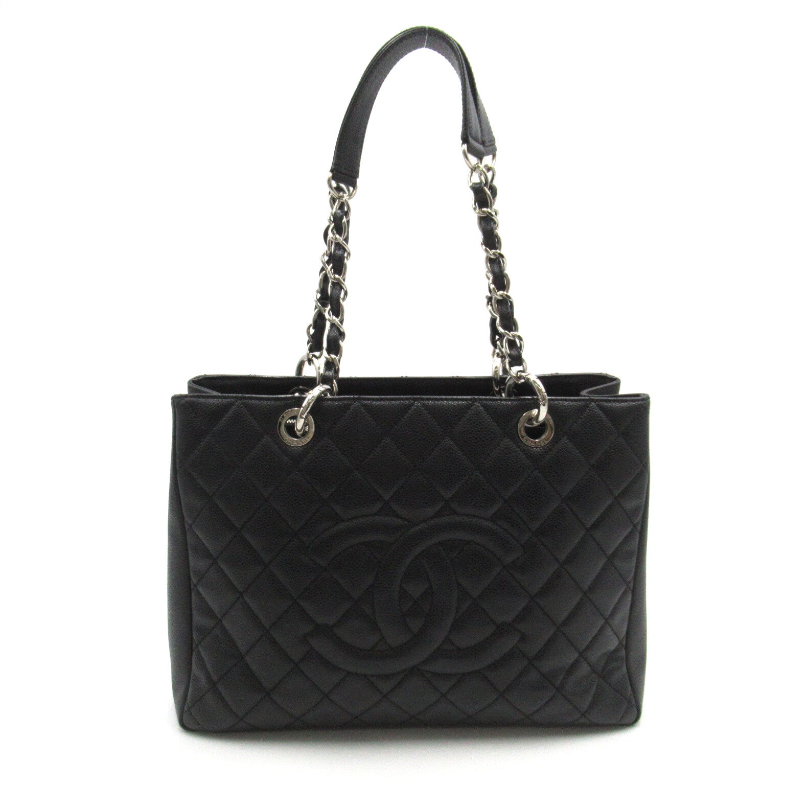 Chanel Caviar GST Leather Tote Bag A50995 in Very Good Condition