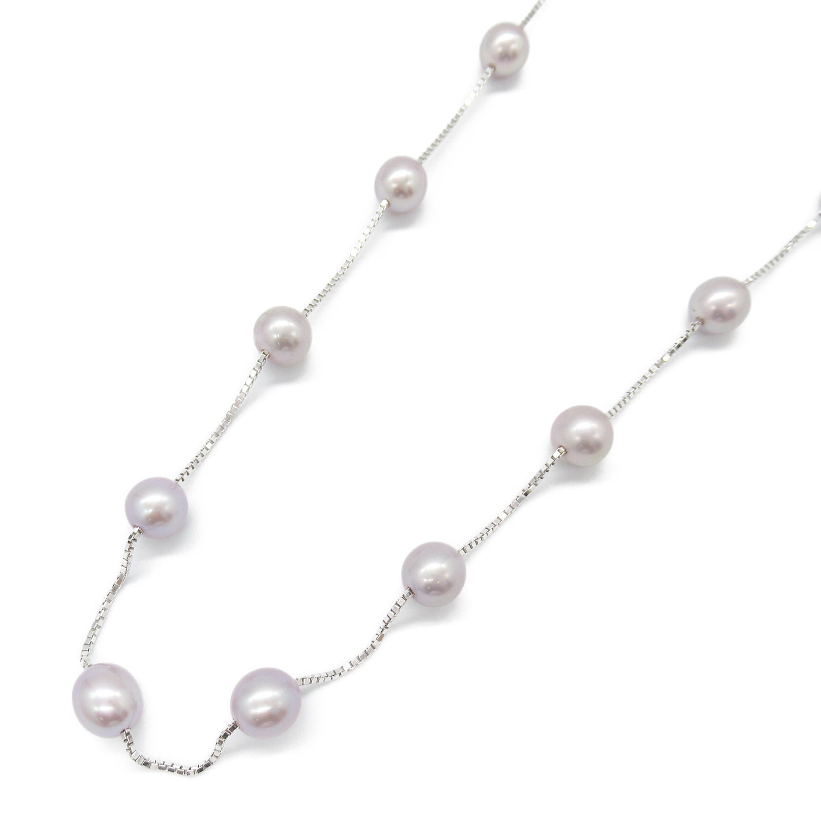 Tasaki Pearl Necklace K18WG White Gold