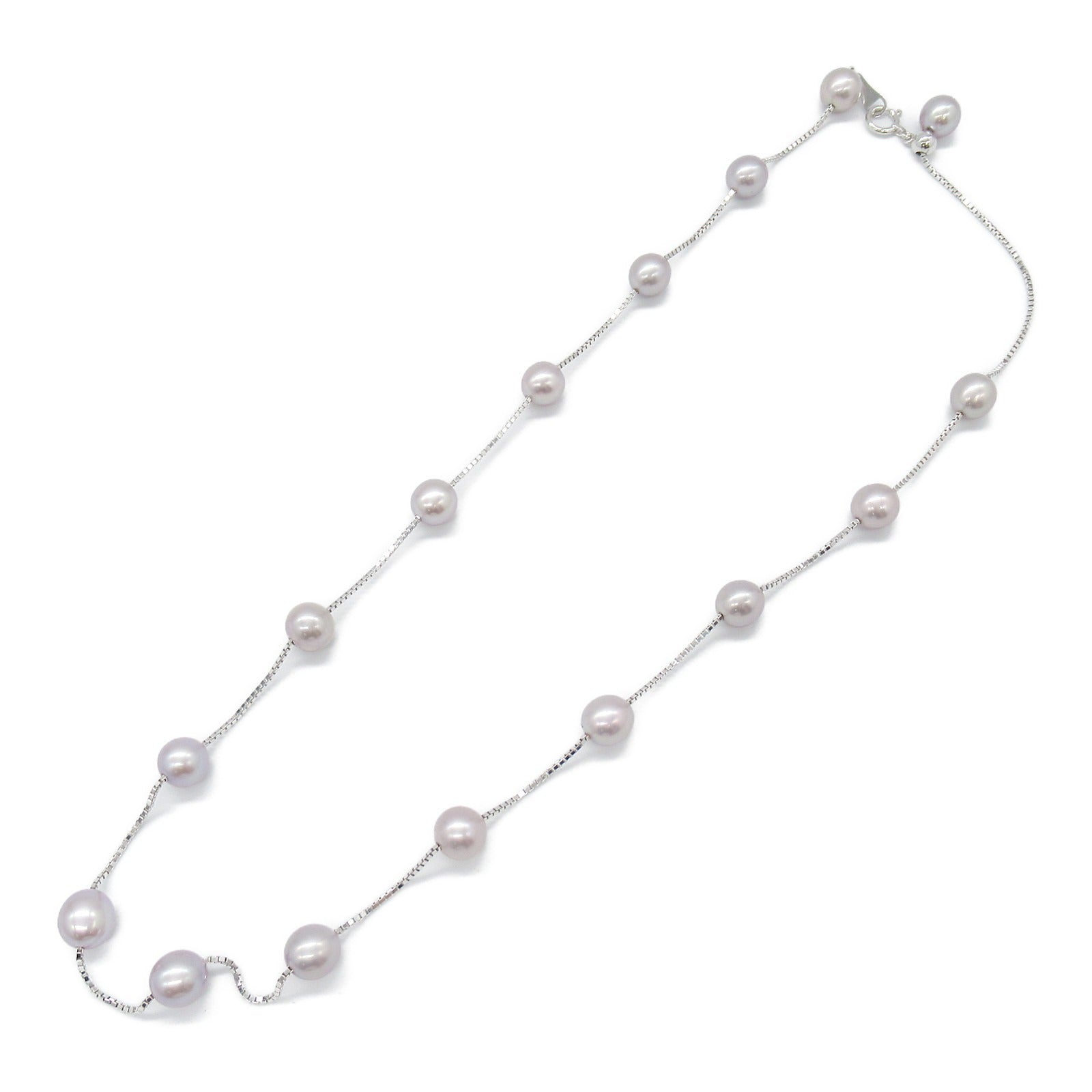 Tasaki Pearl Necklace K18WG White Gold