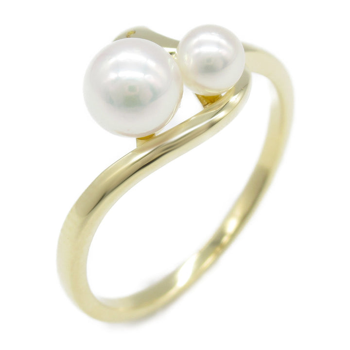 Mikimoto 18K Pearl Ring  Metal Ring in Great Condition