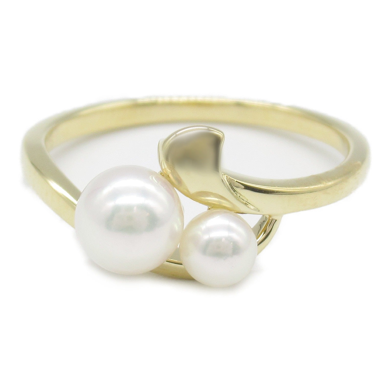 Mikimoto 18K Pearl Ring  Metal Ring in Great Condition