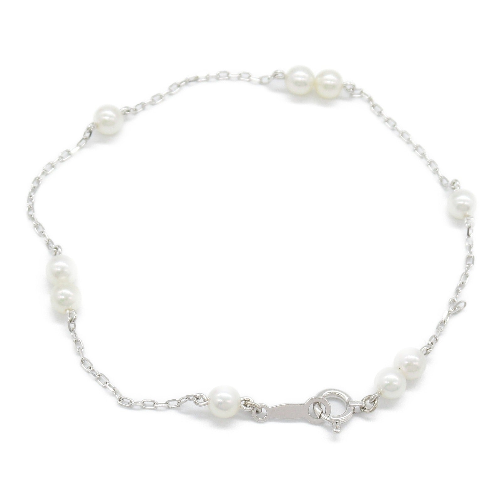 MIKIMOTO Pearl Bracelet K18WG White Gold