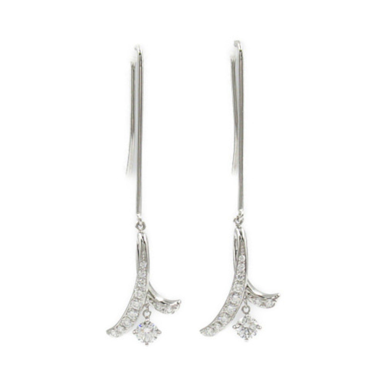 De Beers Forevermark Diamond Earrings Pt900 Platinum