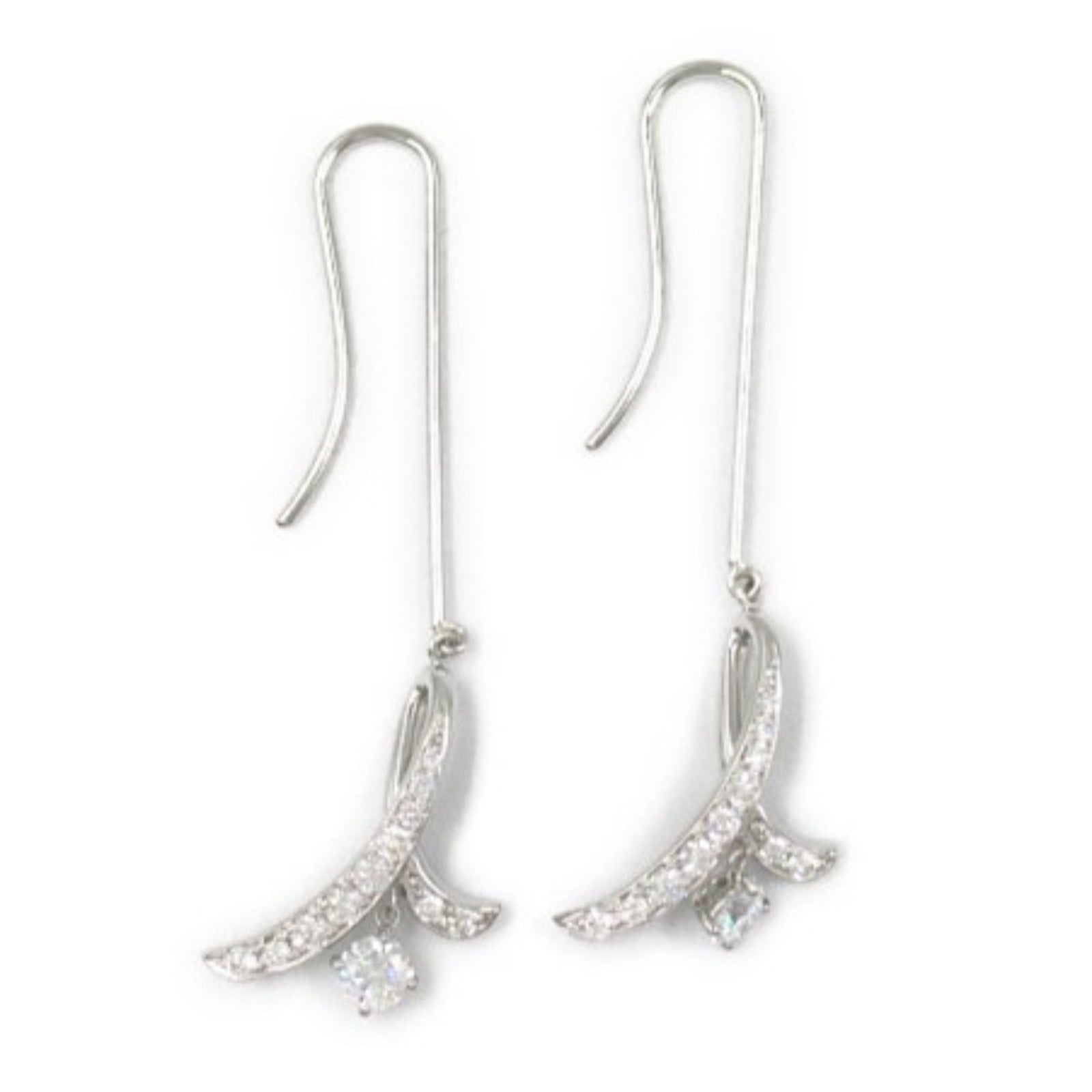 De Beers Forevermark Diamond Earrings Pt900 Platinum