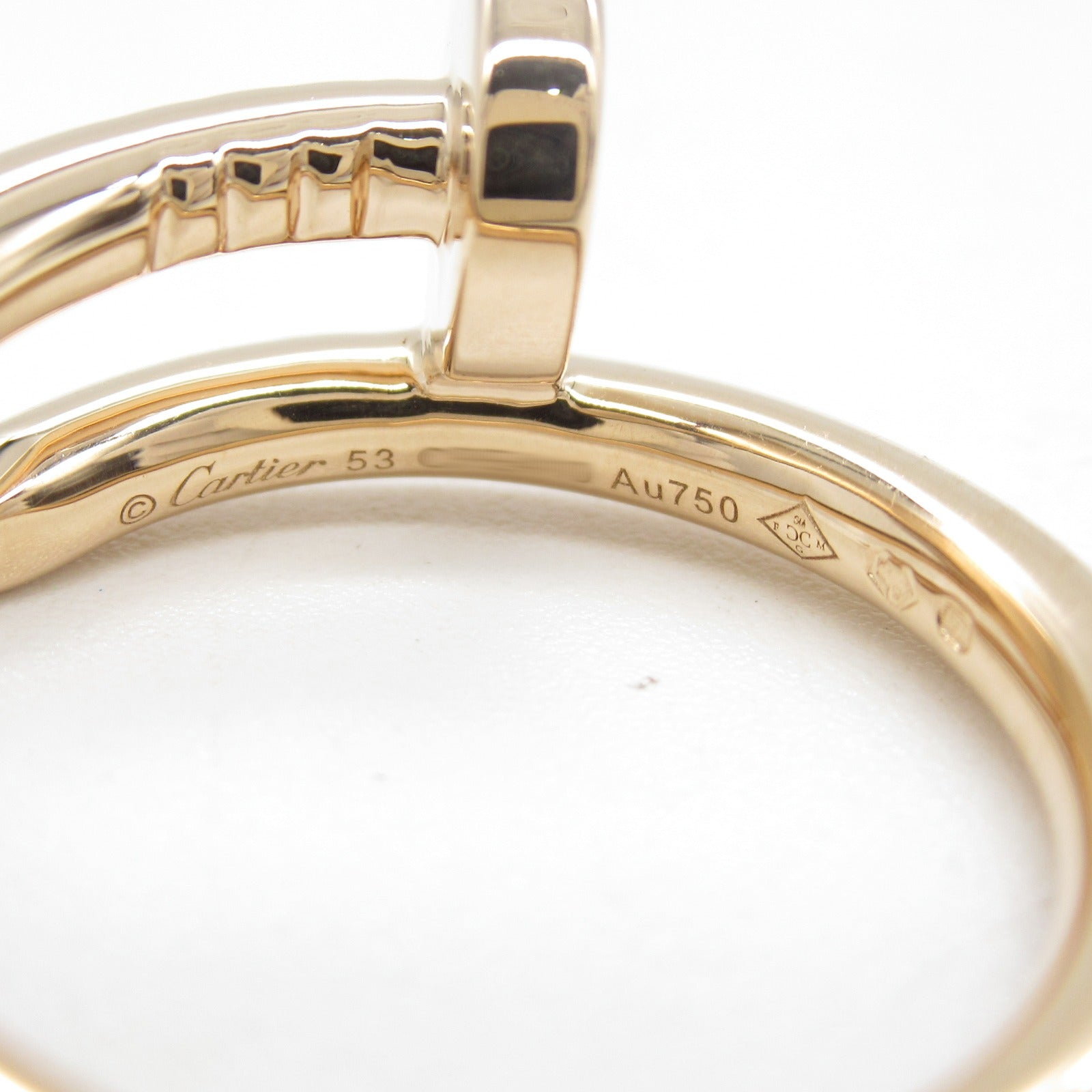 Cartier Juste Un Clou Ring K18PG Pink Gold