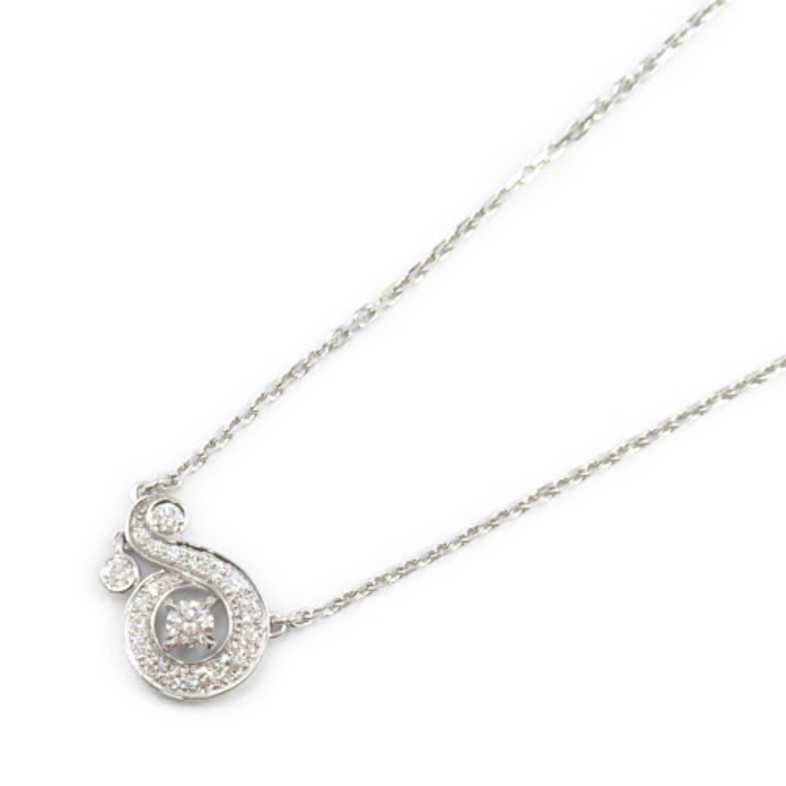 Van Cleef & Arpels K18WG Diamond Necklace