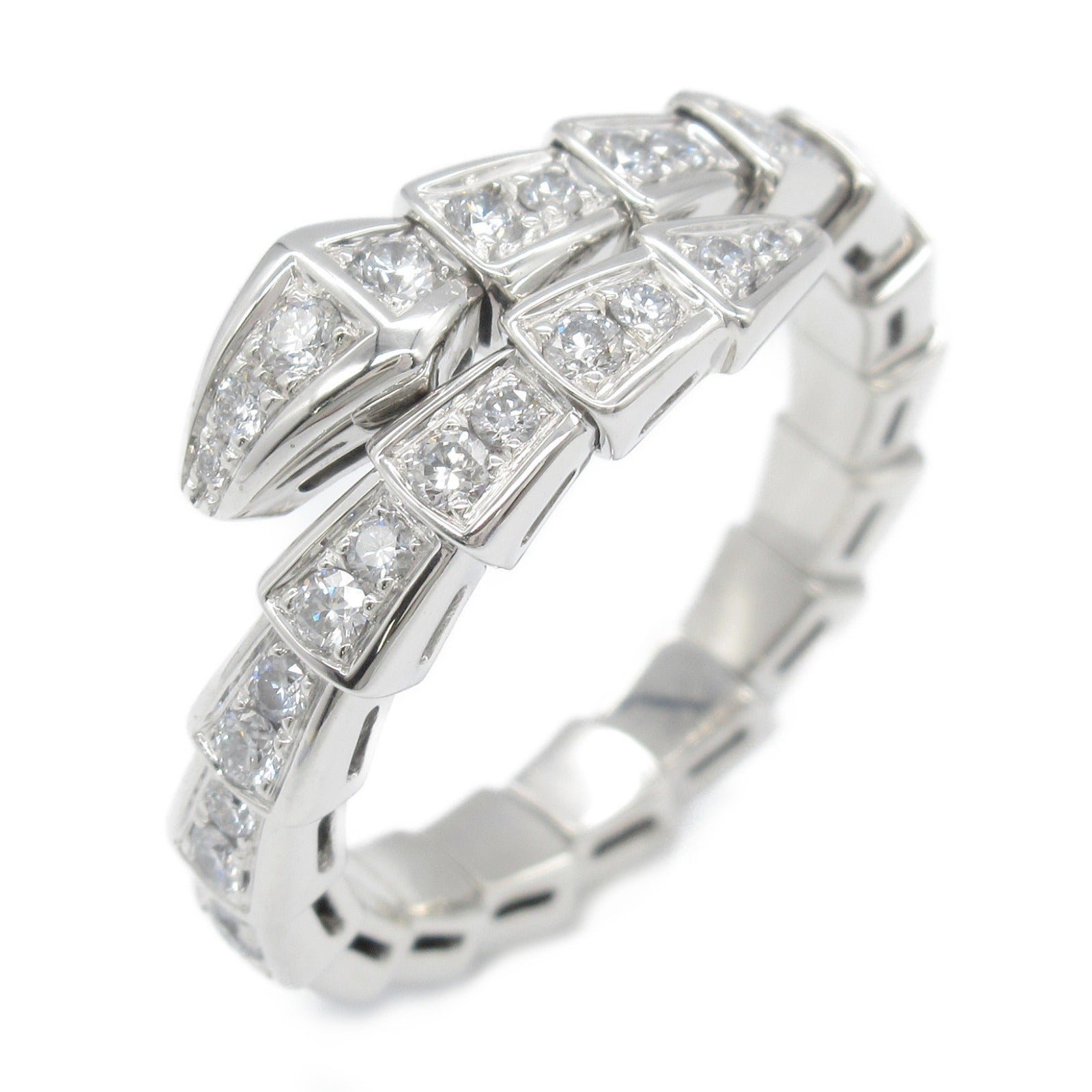 Bvlgari Serpenti Viper Diamond Ring K18WG