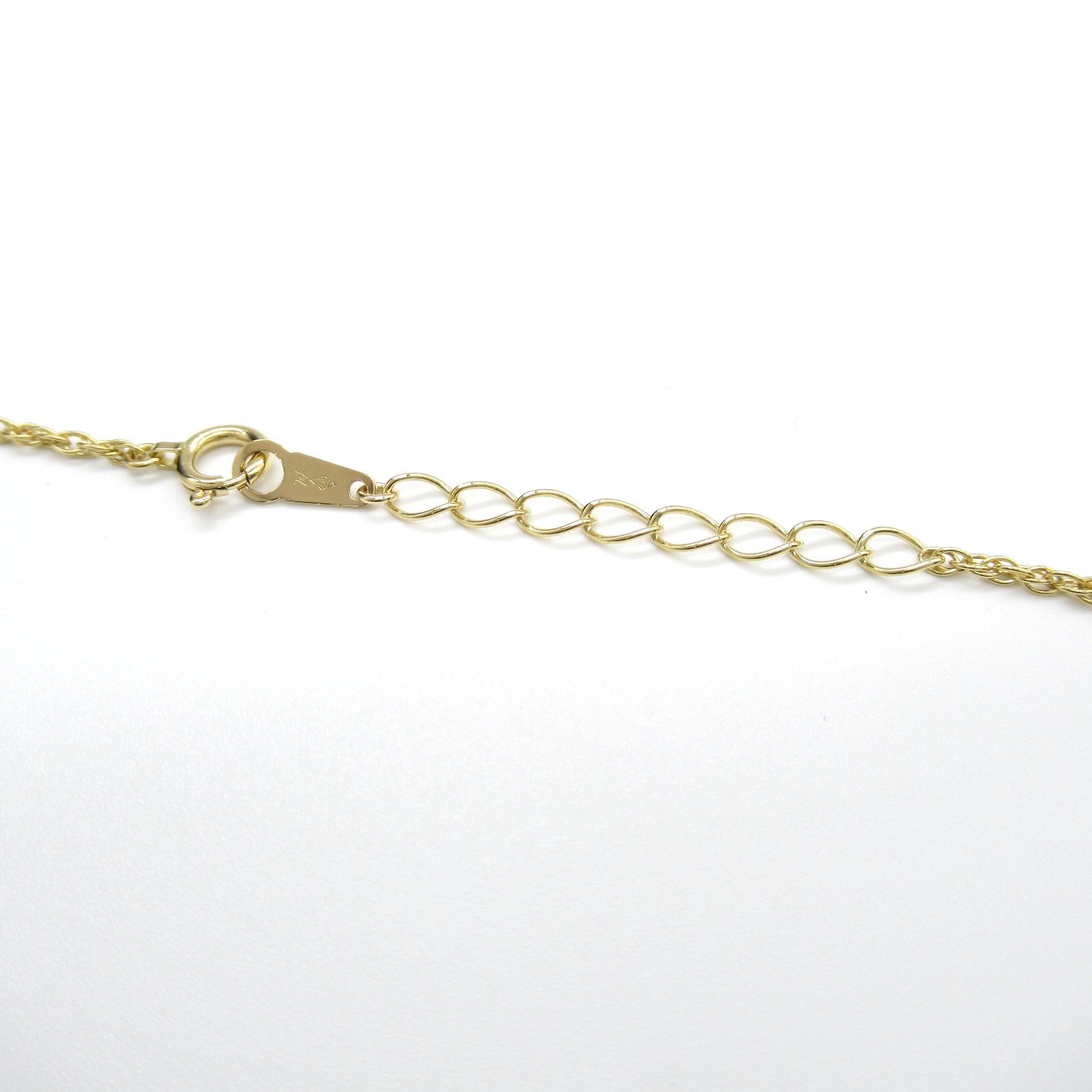 Tasaki Diamond Pearl Necklace K18 Yellow Gold