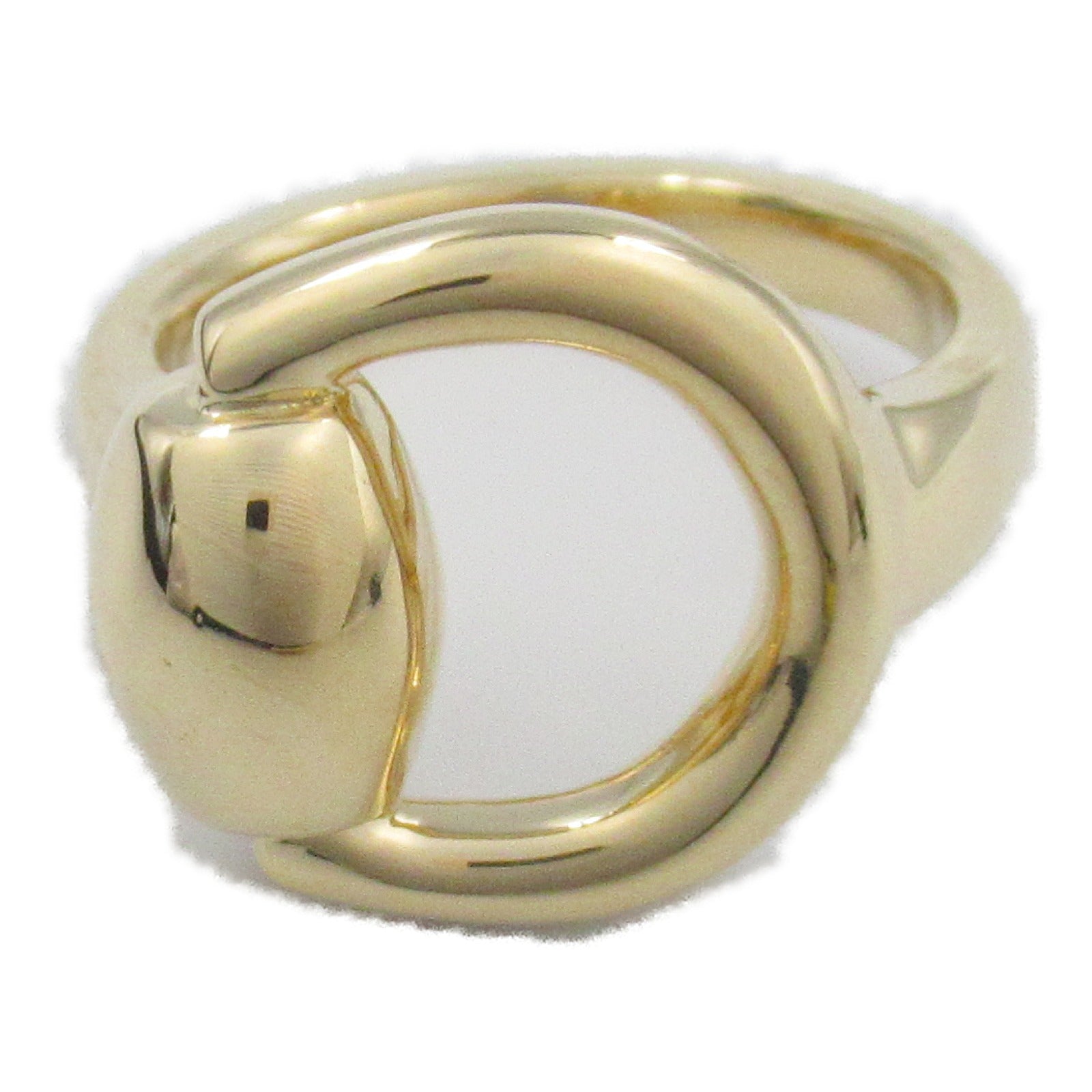 Gucci Horsebit K18 Gold Ring