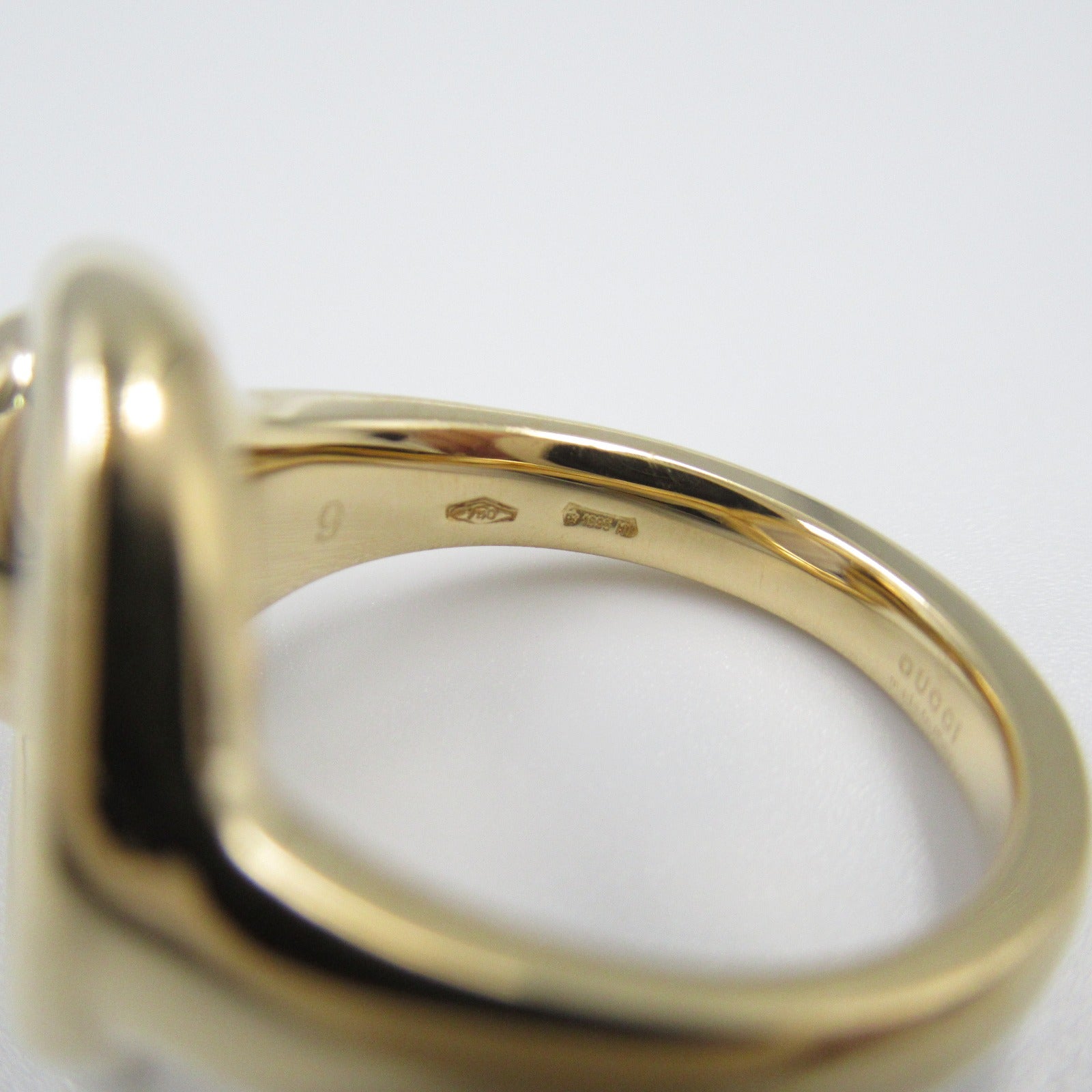 Gucci Horsebit K18 Gold Ring