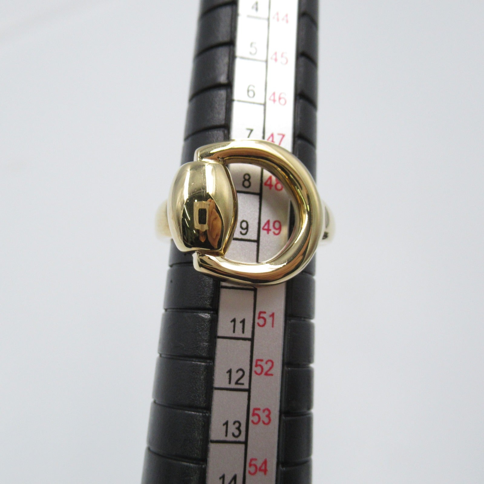 Gucci Horsebit K18 Gold Ring