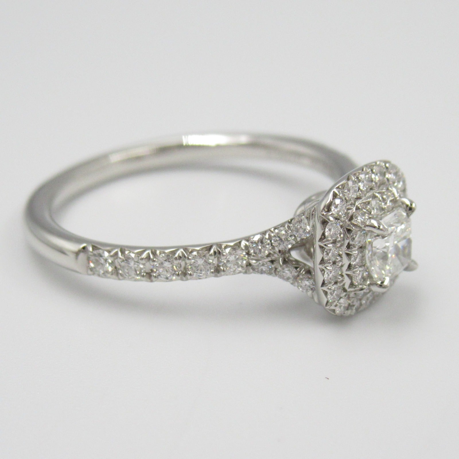 Tiffany & Co Soleste Ring Platinum Diamond