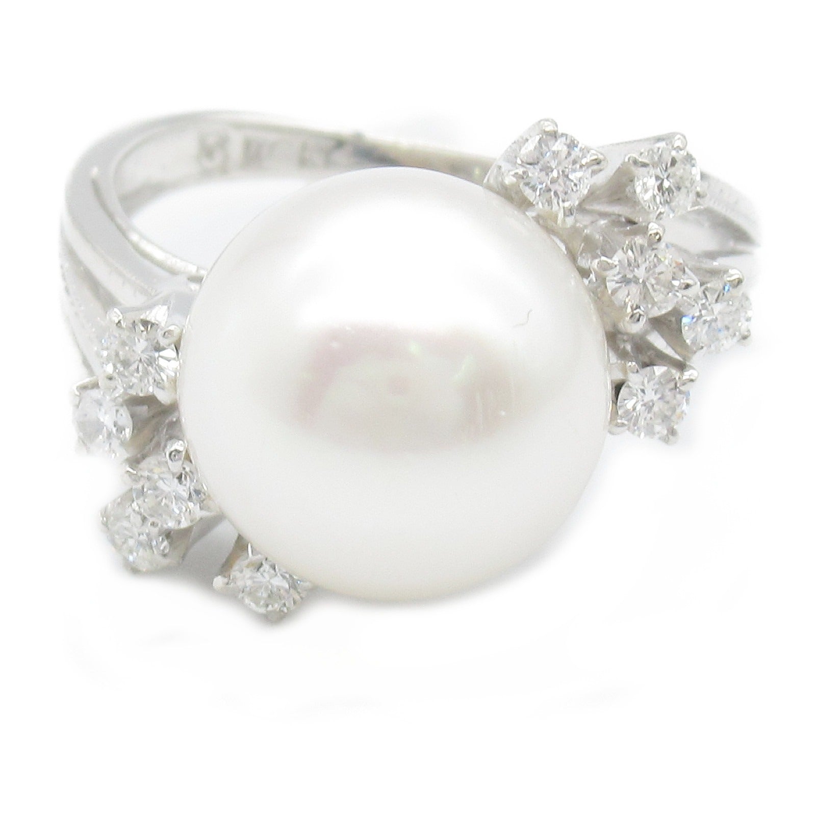 Tasaki 14K Pearl Ring  Metal Ring in Great Condition