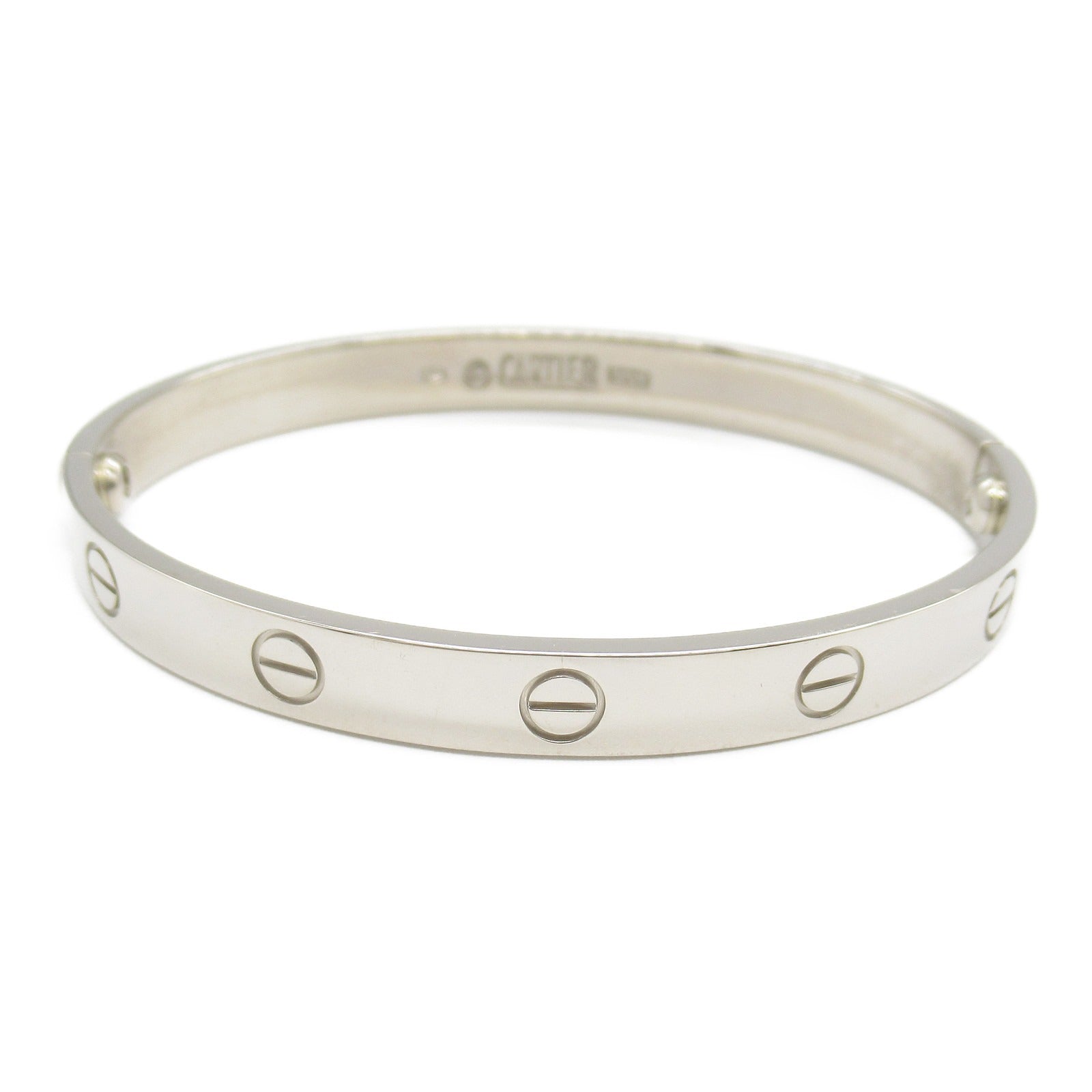 Cartier Love Bracelet K18WG White Gold