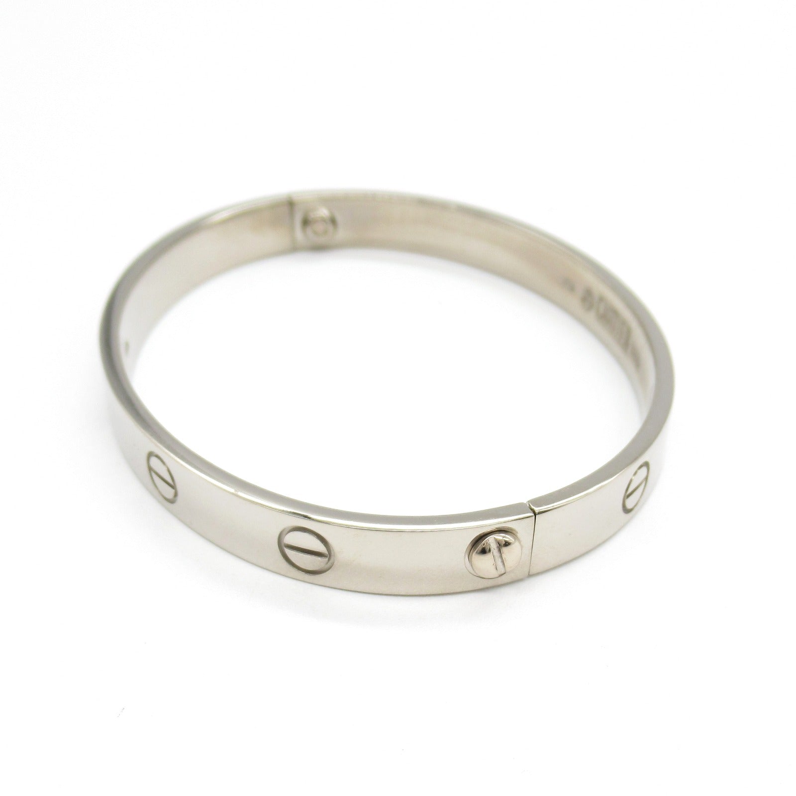 Cartier Love Bracelet K18WG White Gold